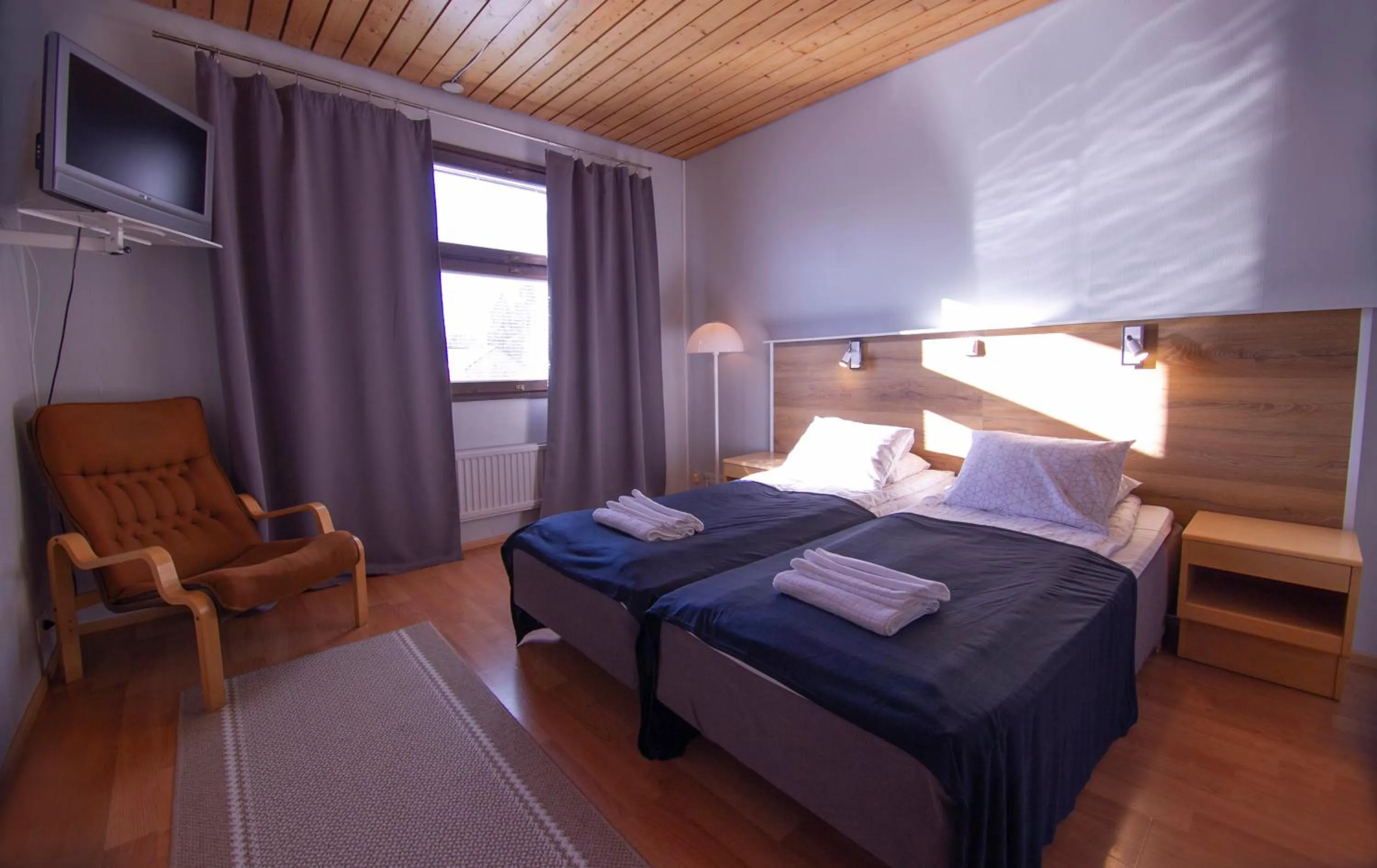 Bed in Hotelli Peltohovi