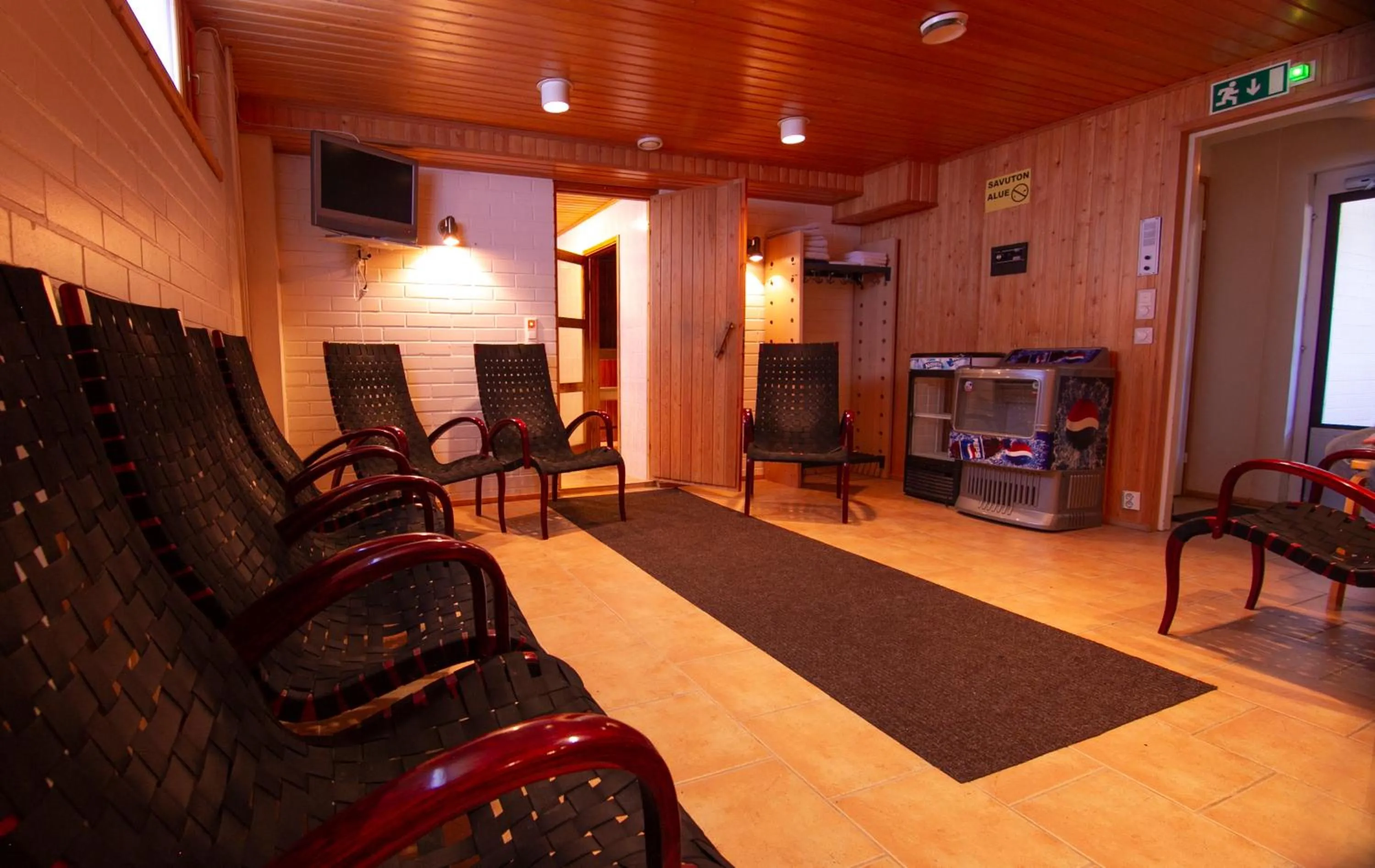 Sauna in Hotelli Peltohovi