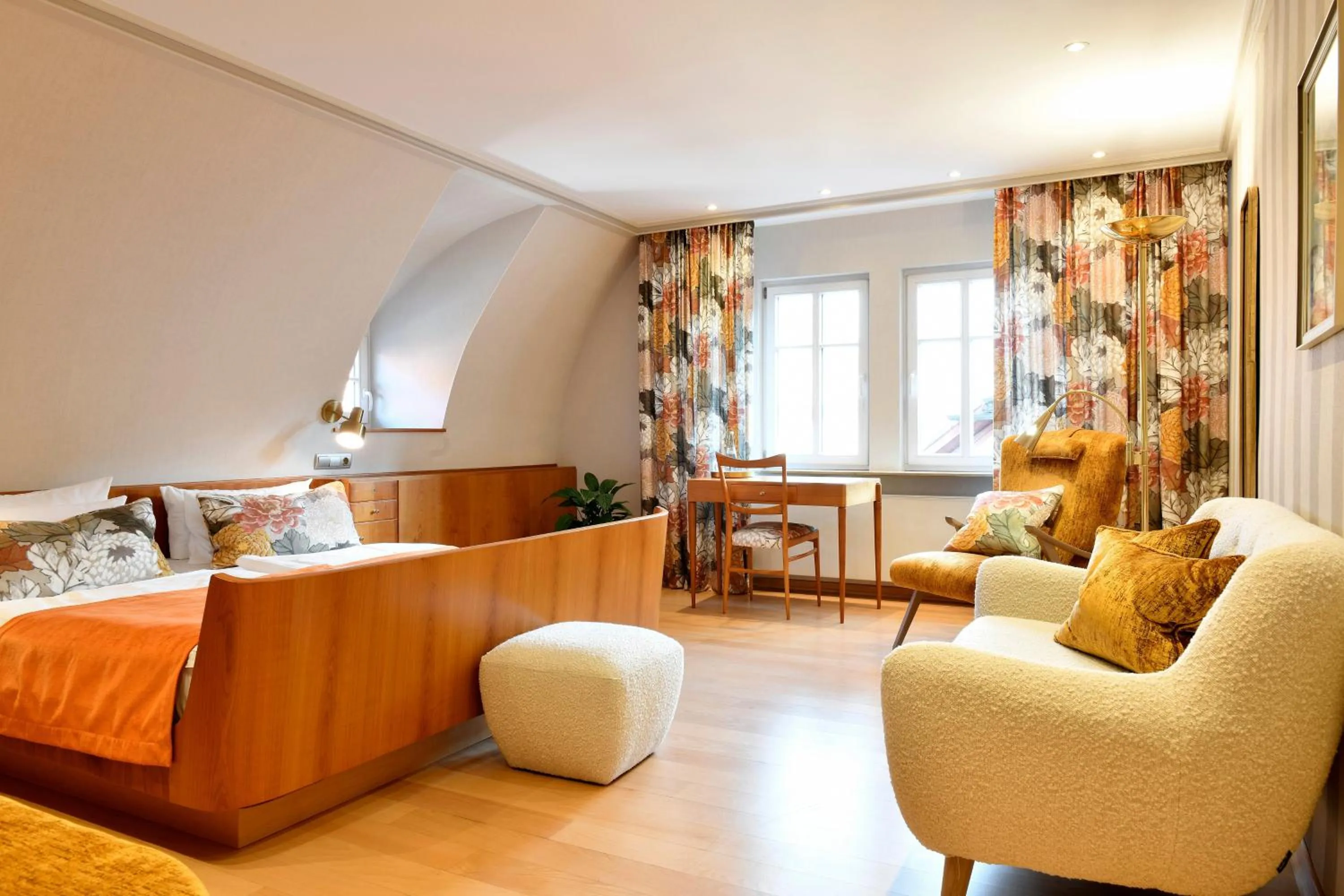 Photo of the whole room, Bed in Romantik Hotel Markusturm