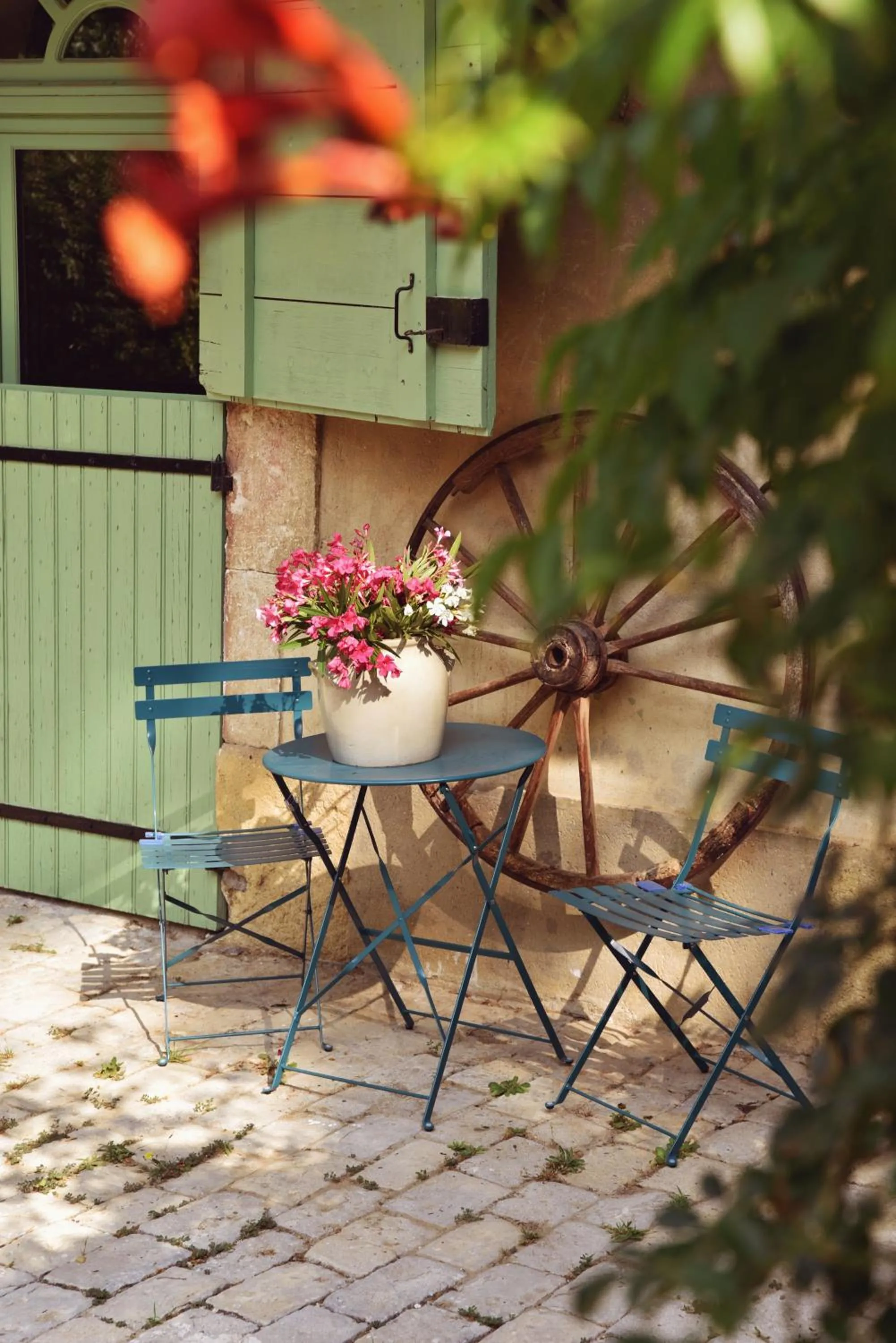 Balcony/Terrace in Embarben Maison d'hôtes