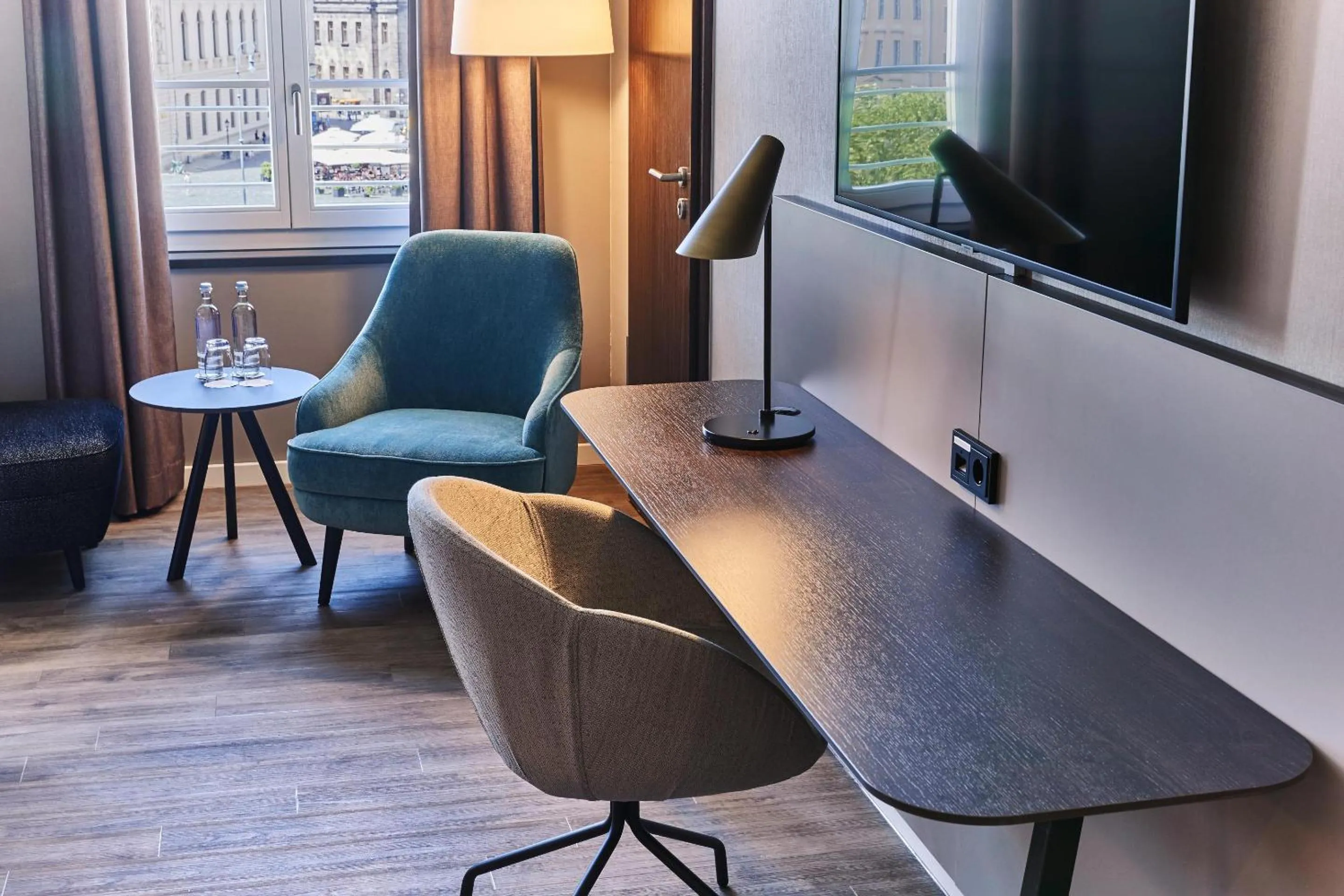 Living room in Steigenberger Hotel de Saxe