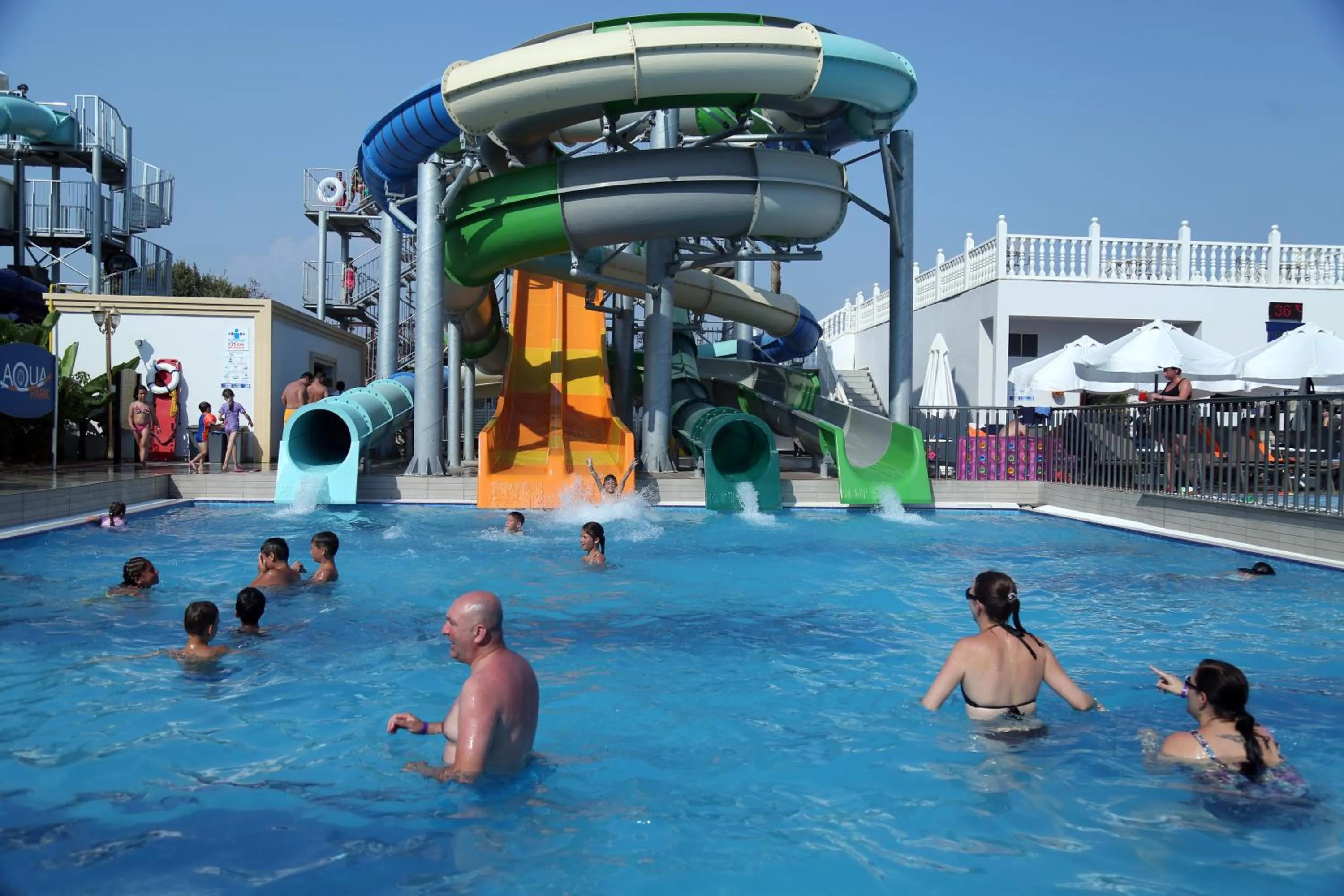 People in J'adore Deluxe Hotel & Spa Ultra All Inclusive