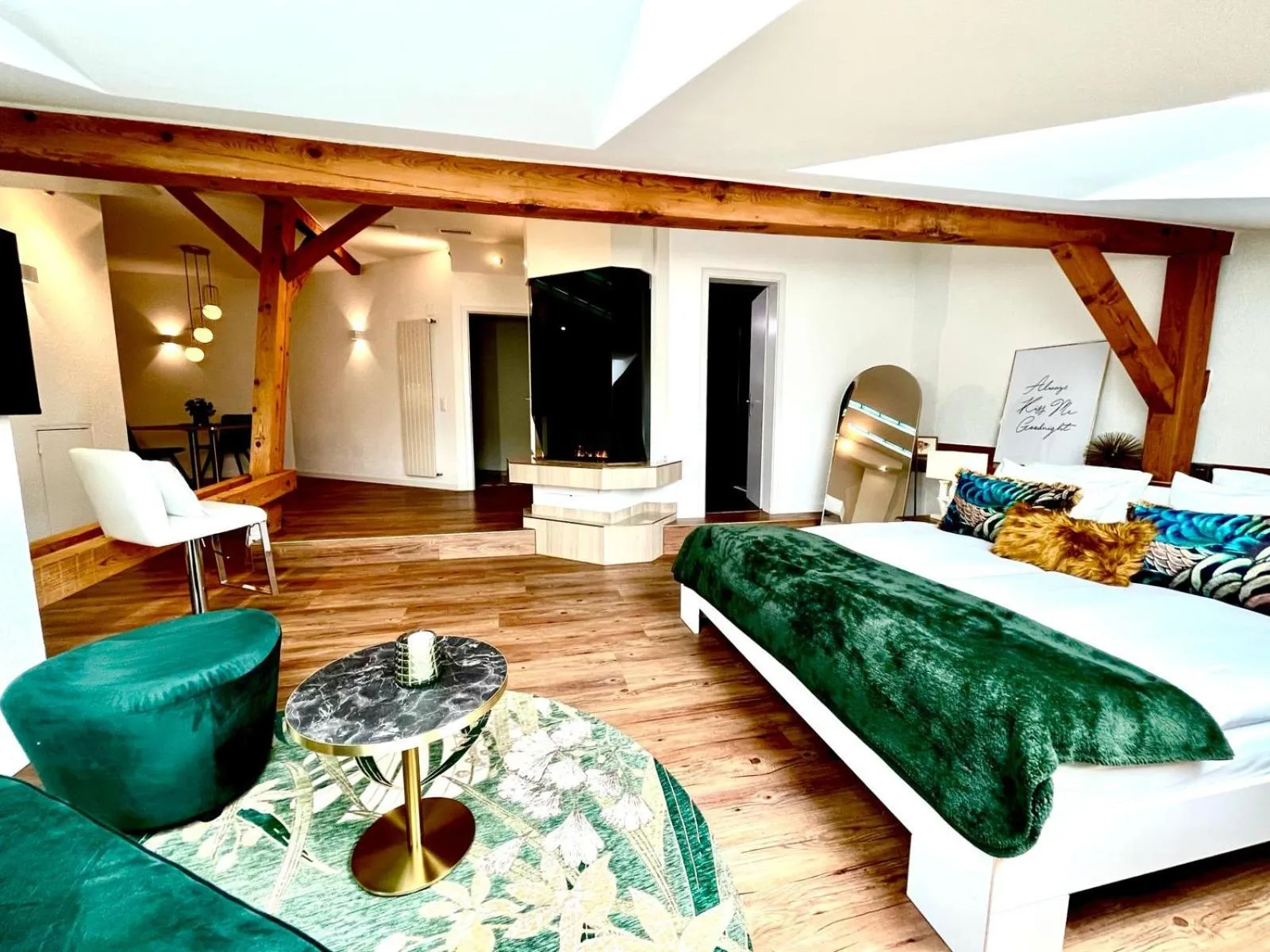 Bed in Apart-Hôtel Pont-de-Thielle