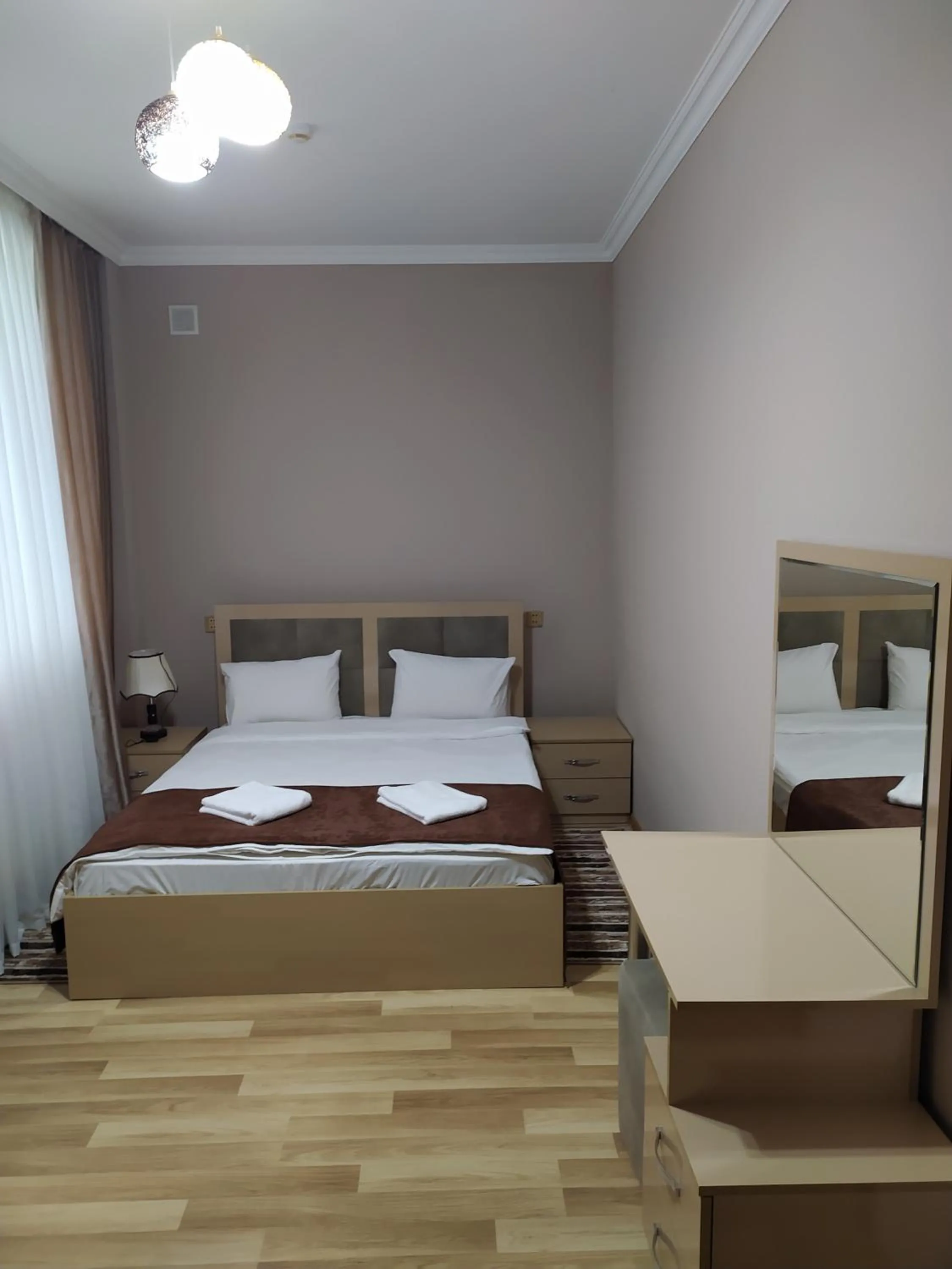 Bed in Gold Hotel Quba
