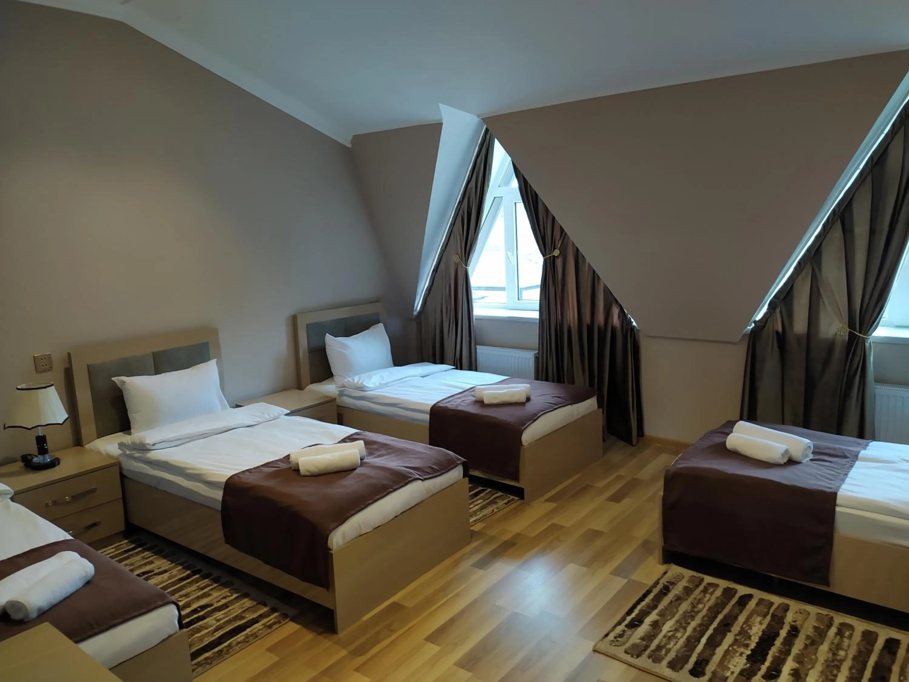 Bedroom, Bed in Gold Hotel Quba