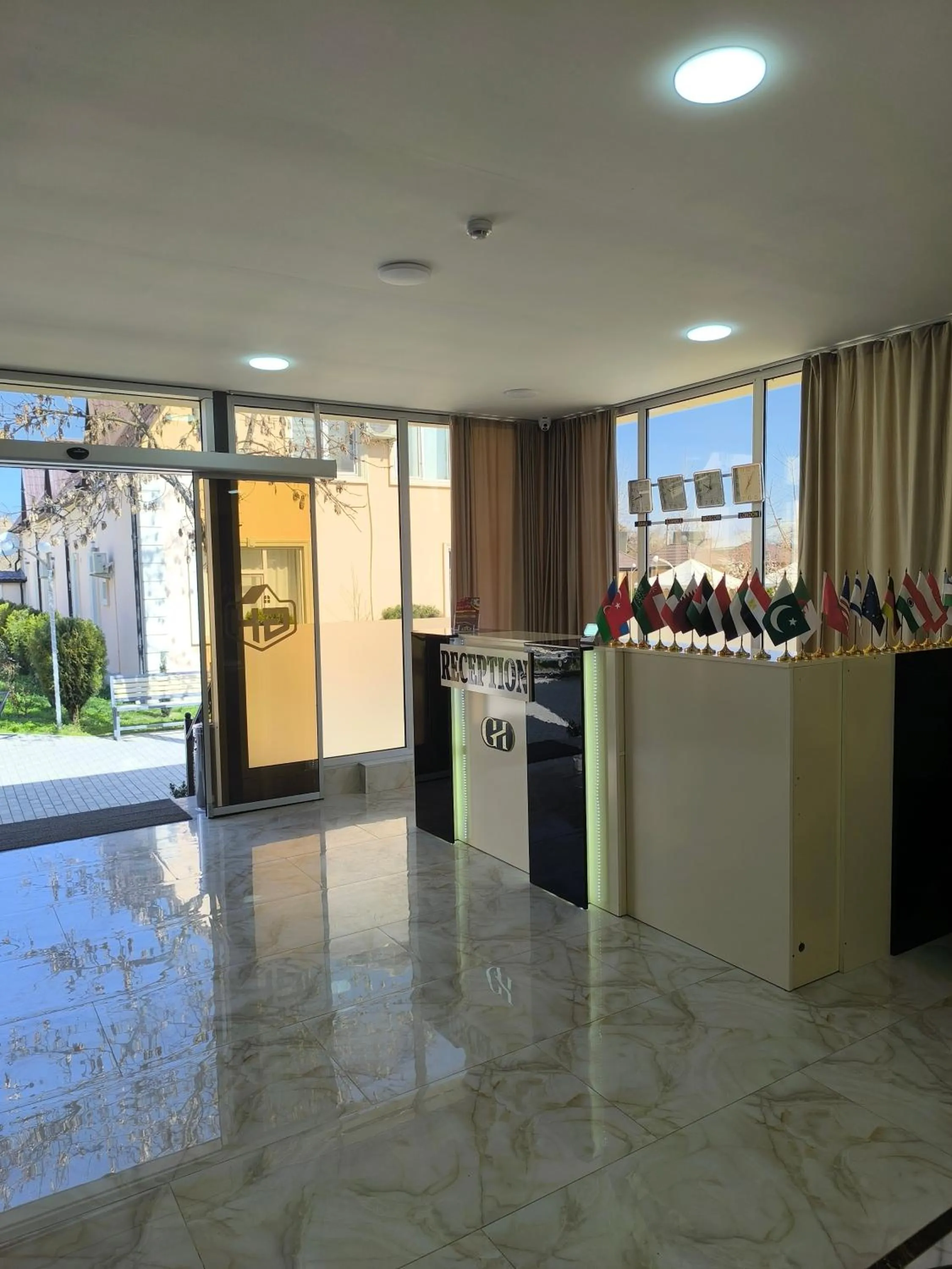Lobby or reception in Gold Hotel Quba