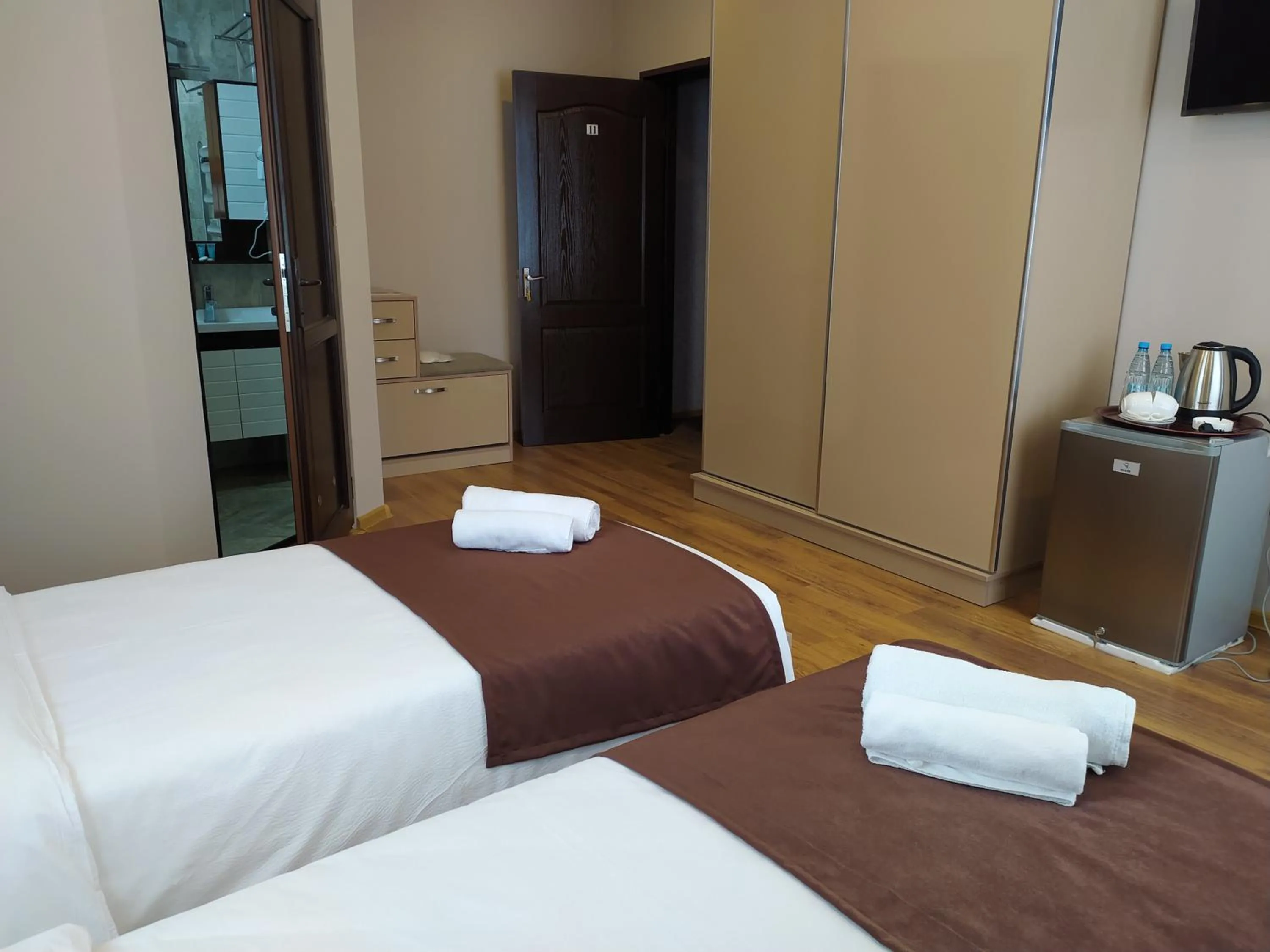 Bedroom, Bed in Gold Hotel Quba