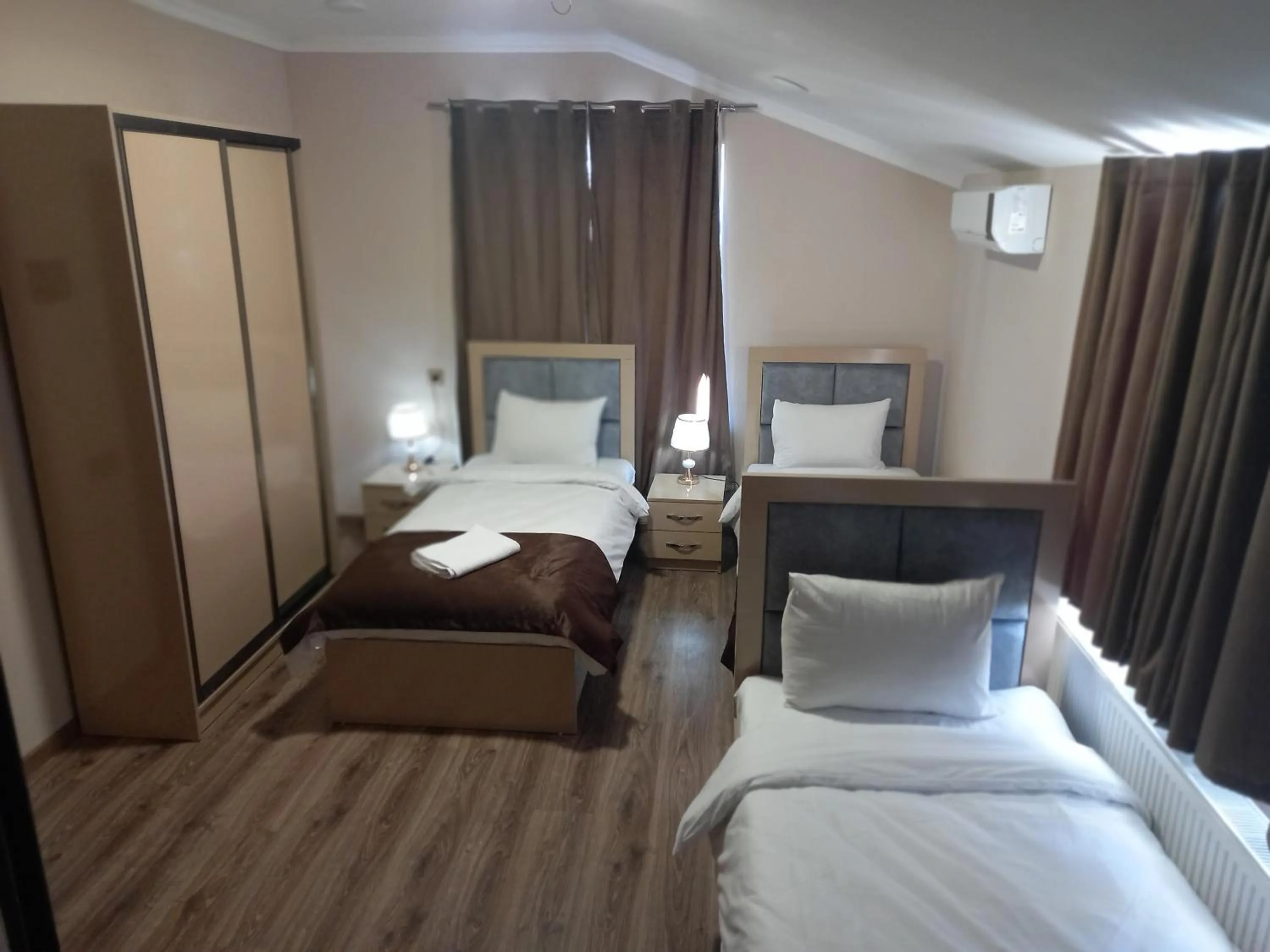 Bed in Gold Hotel Quba