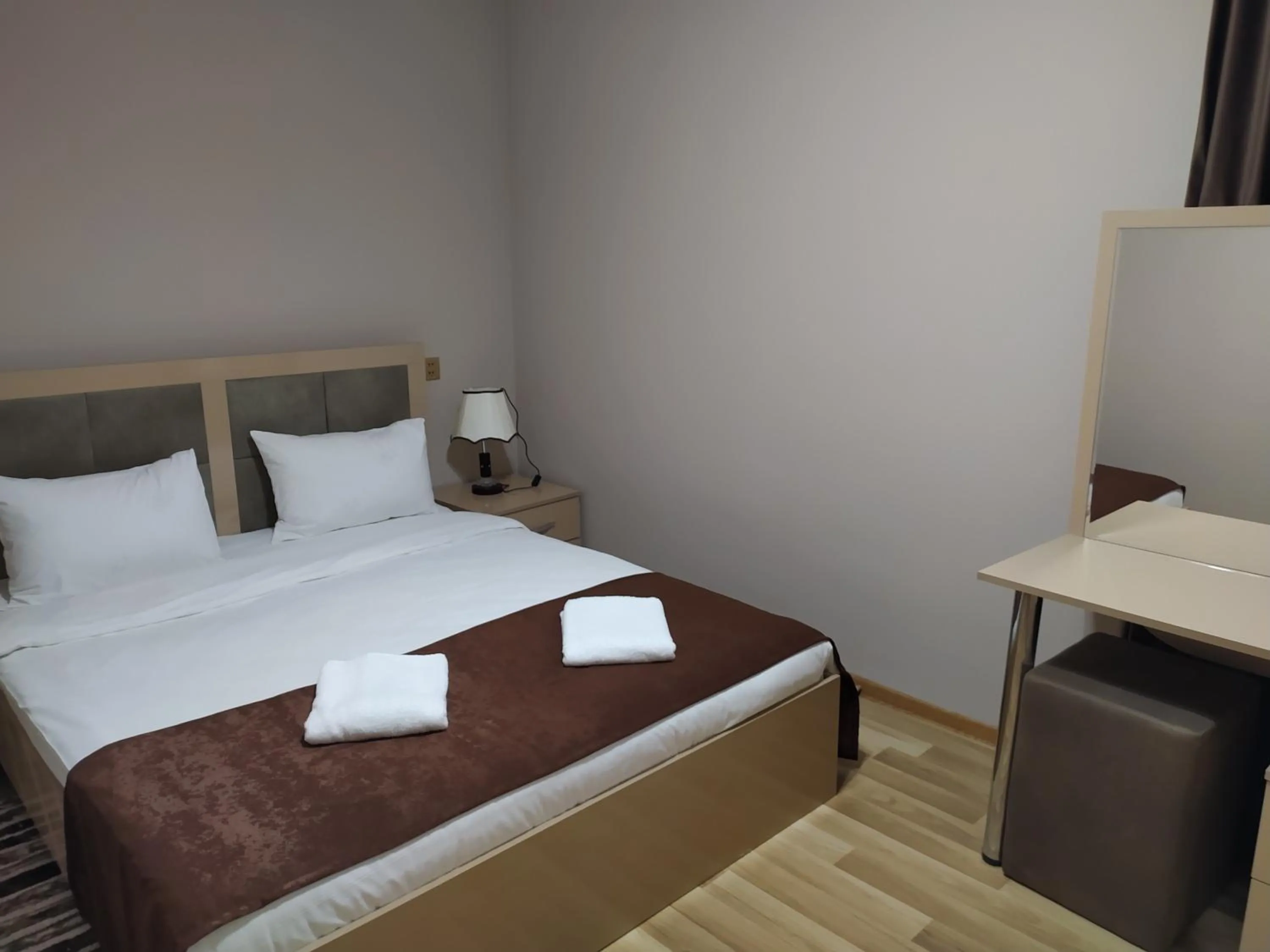 Bed in Gold Hotel Quba