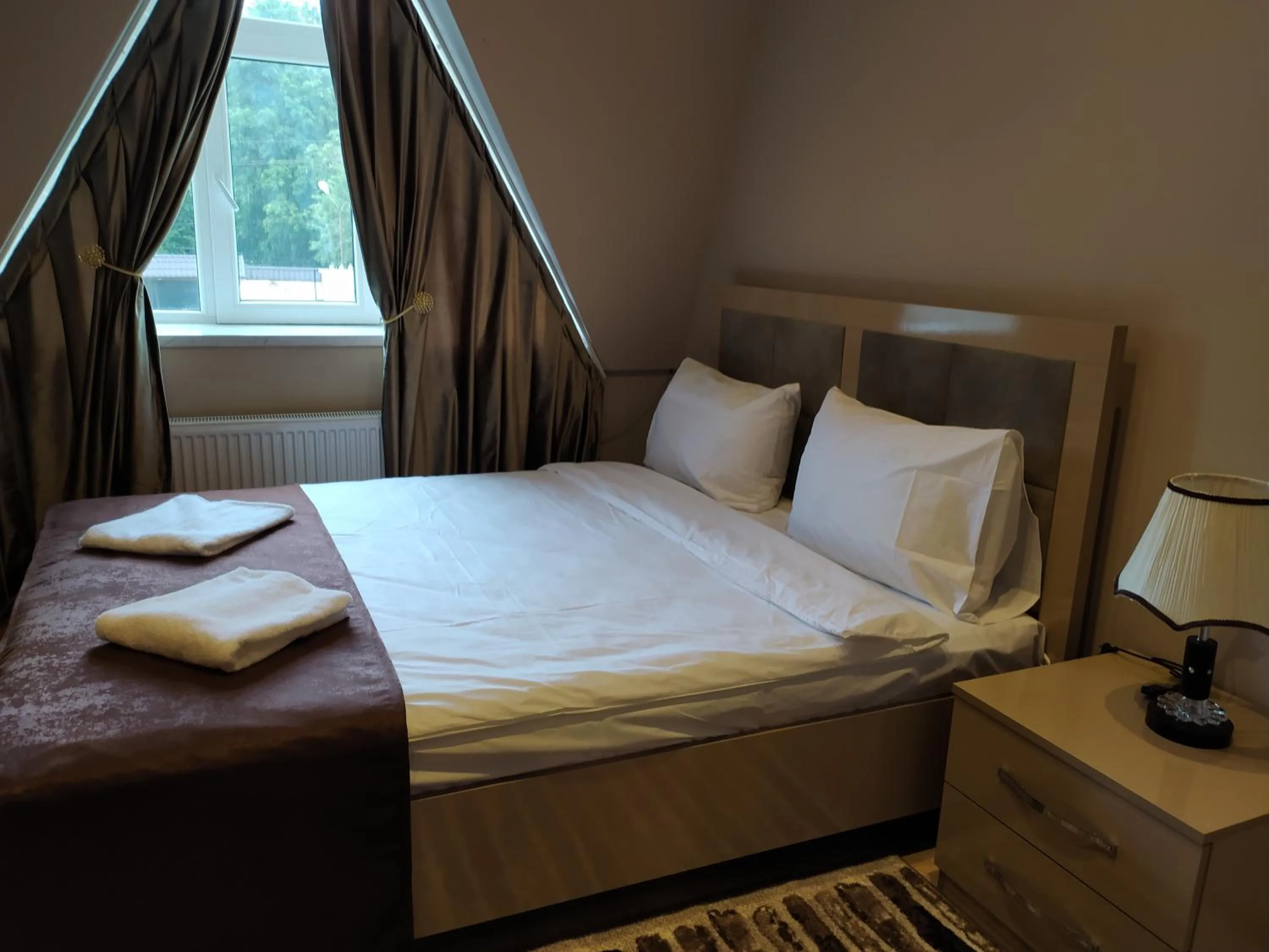 Bed in Gold Hotel Quba