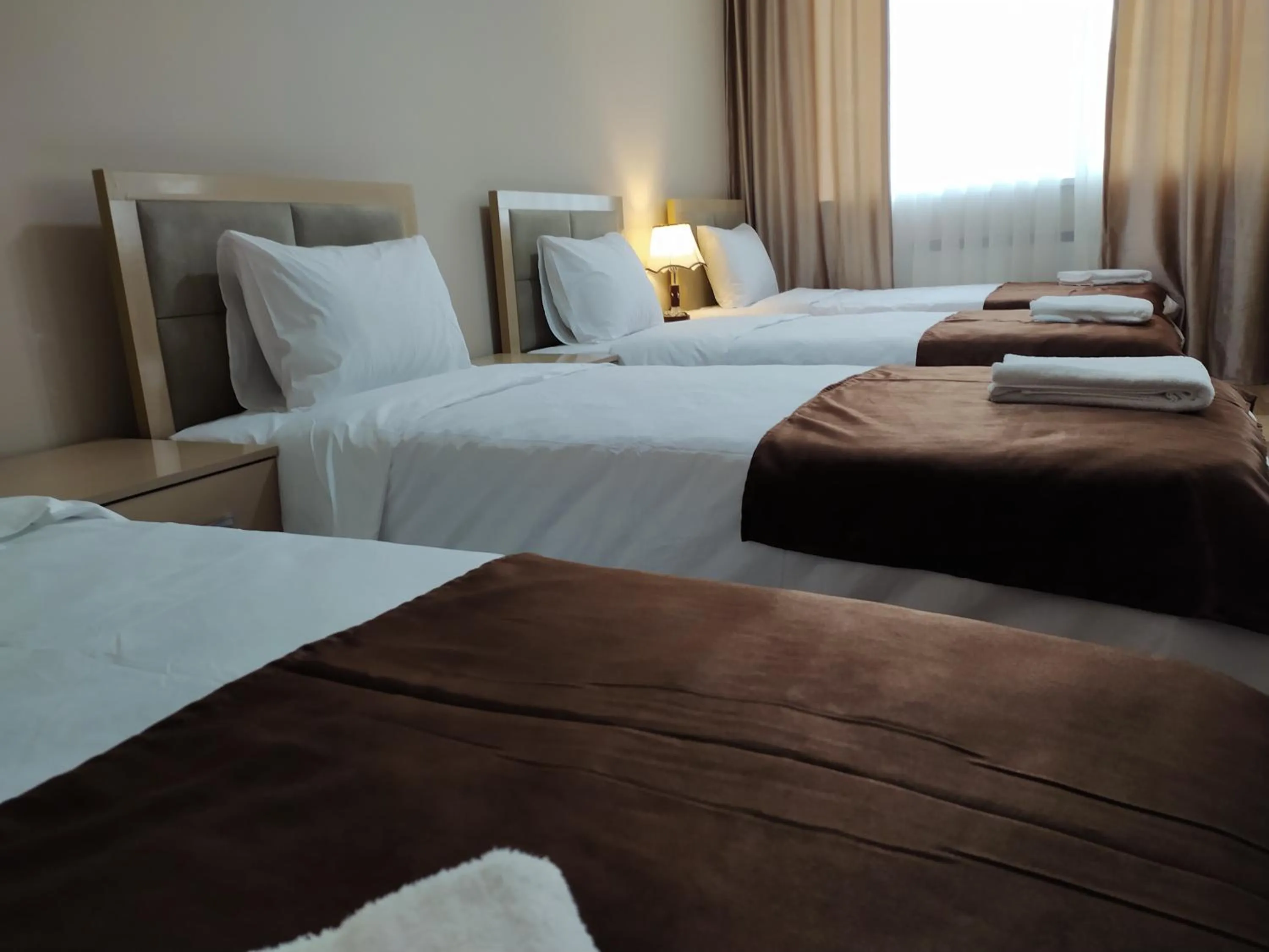 Bed in Gold Hotel Quba