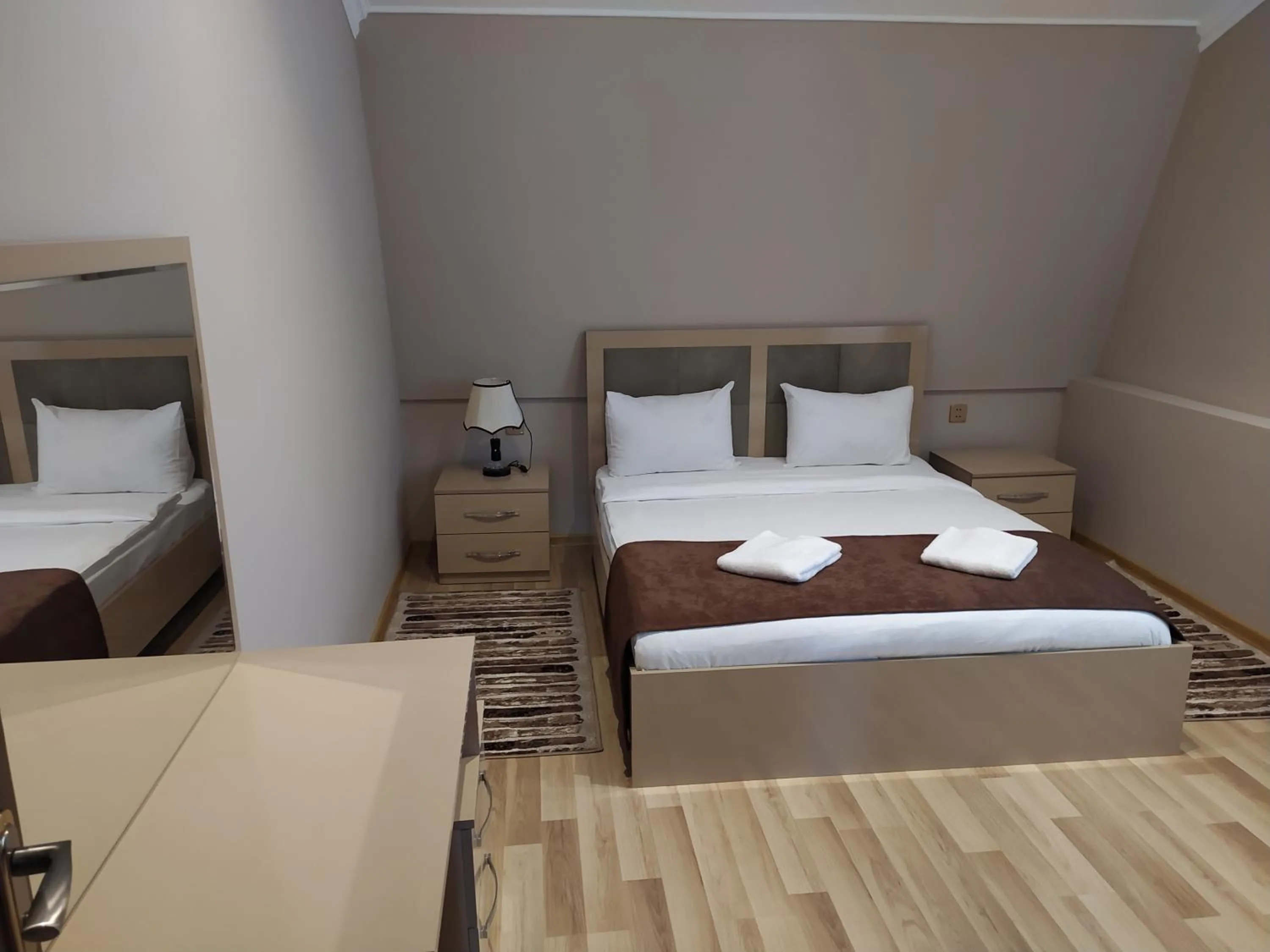 Bedroom, Bed in Gold Hotel Quba