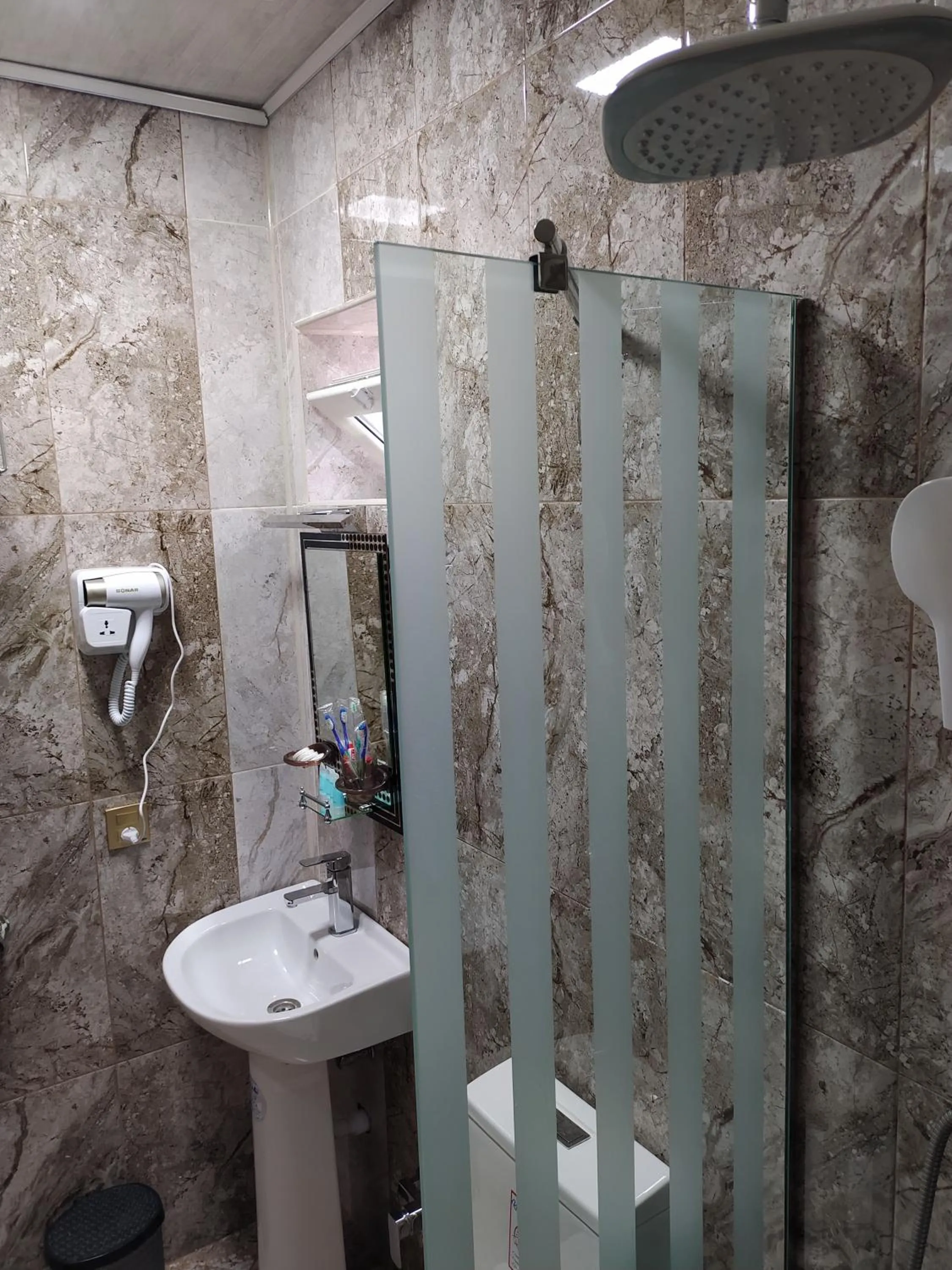 Shower in Gold Hotel Quba