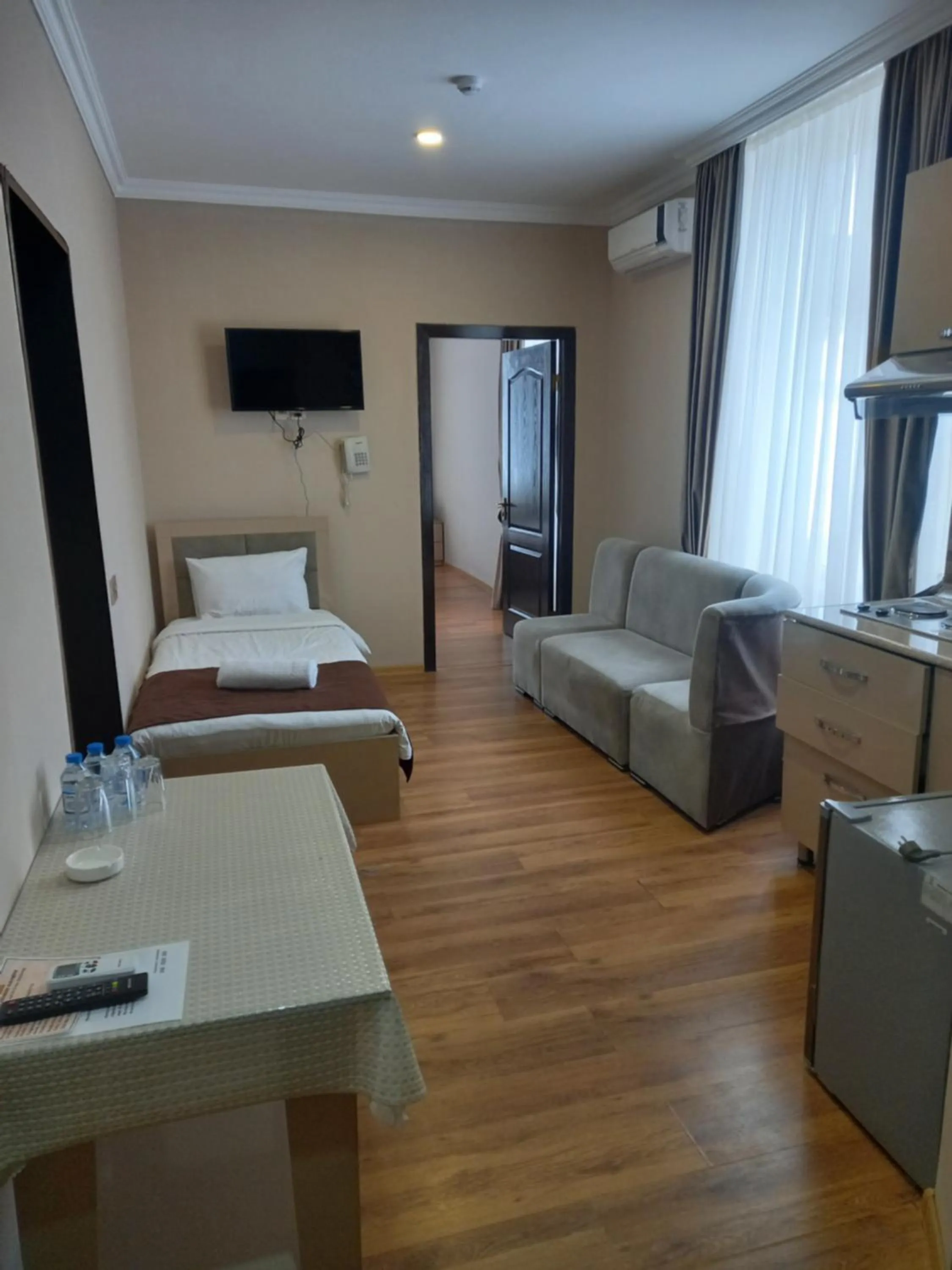 Bed in Gold Hotel Quba
