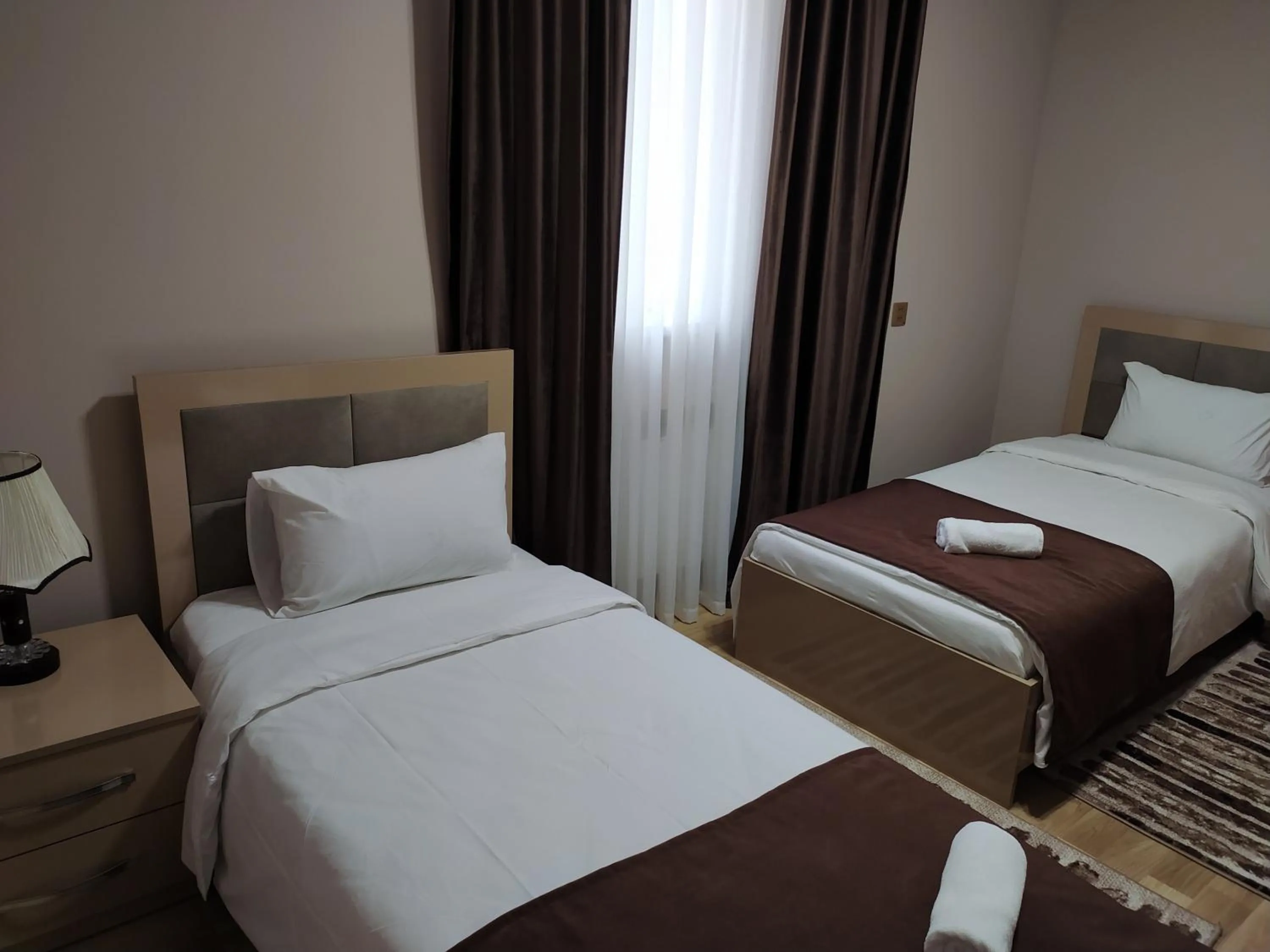 Bed in Gold Hotel Quba