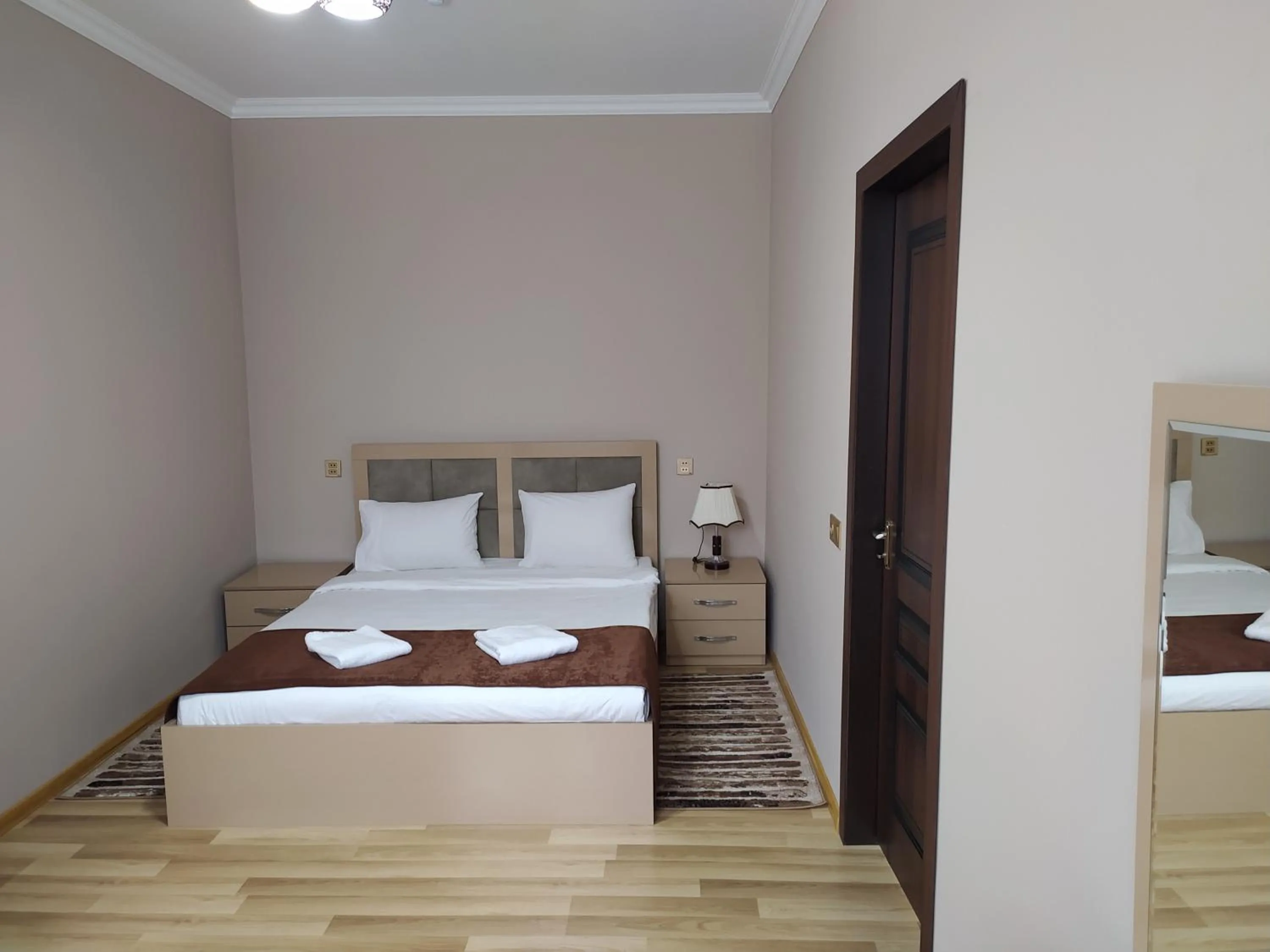 Bed in Gold Hotel Quba