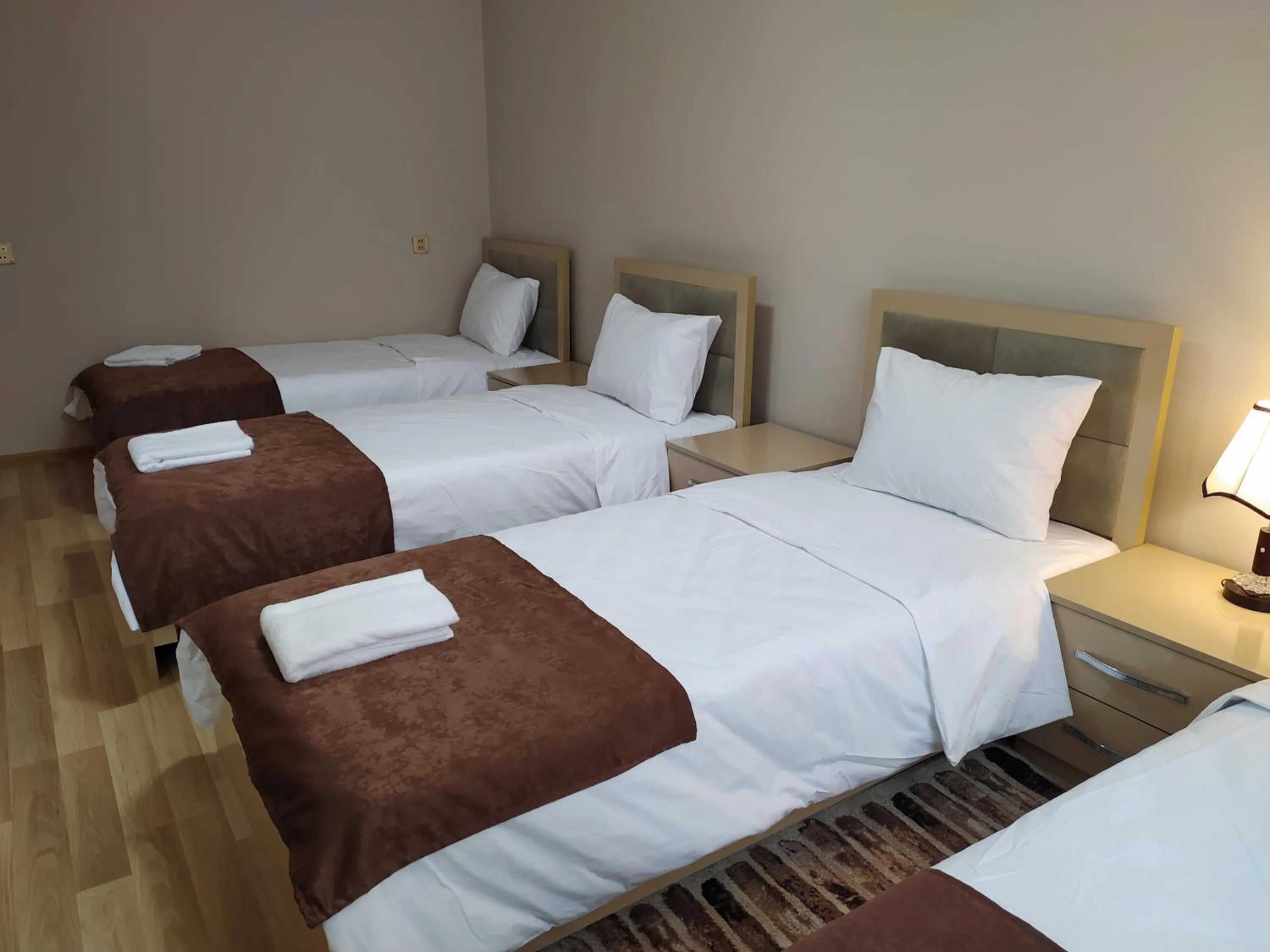 Bed in Gold Hotel Quba