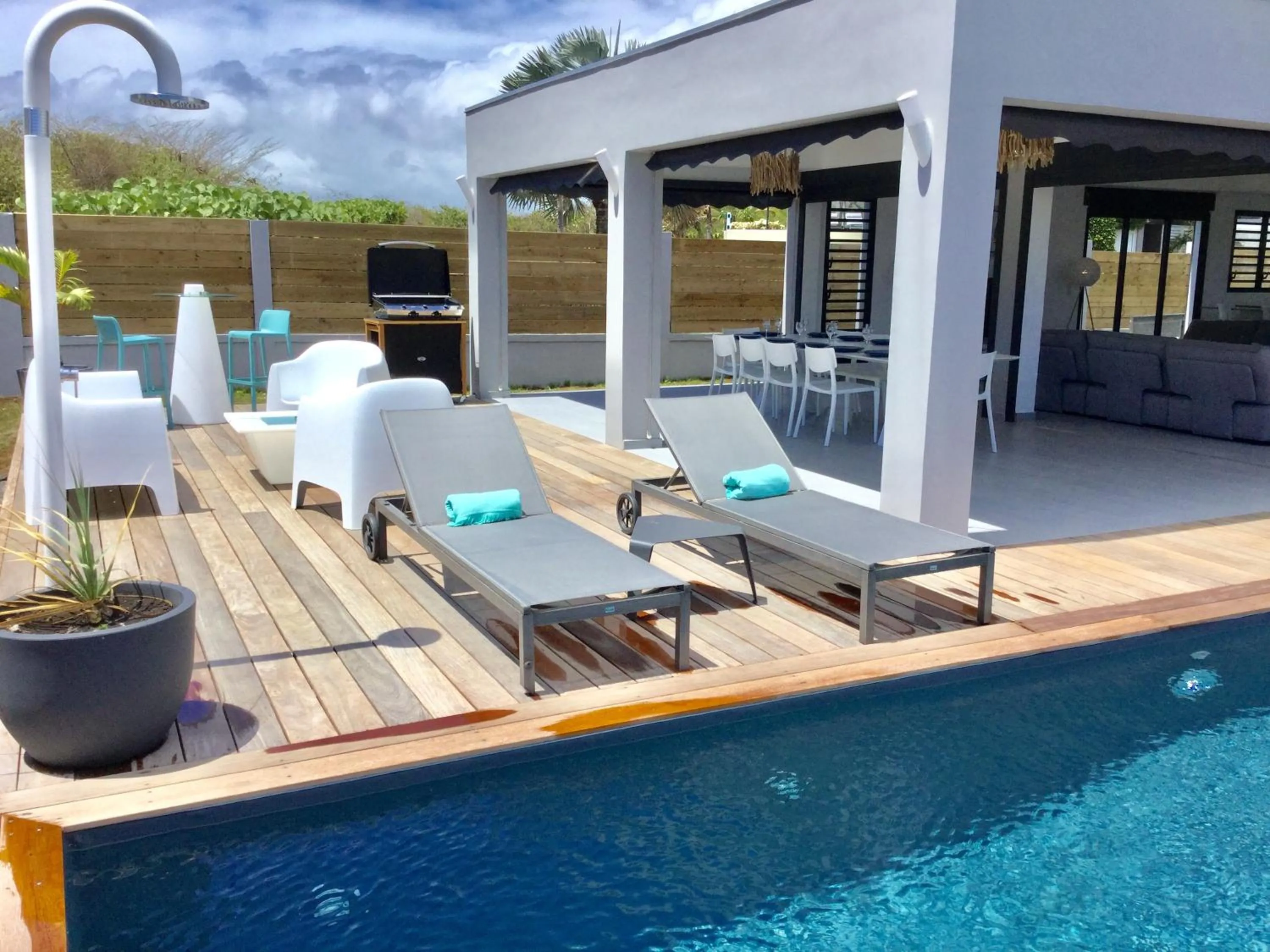 Patio in Villa Azurela