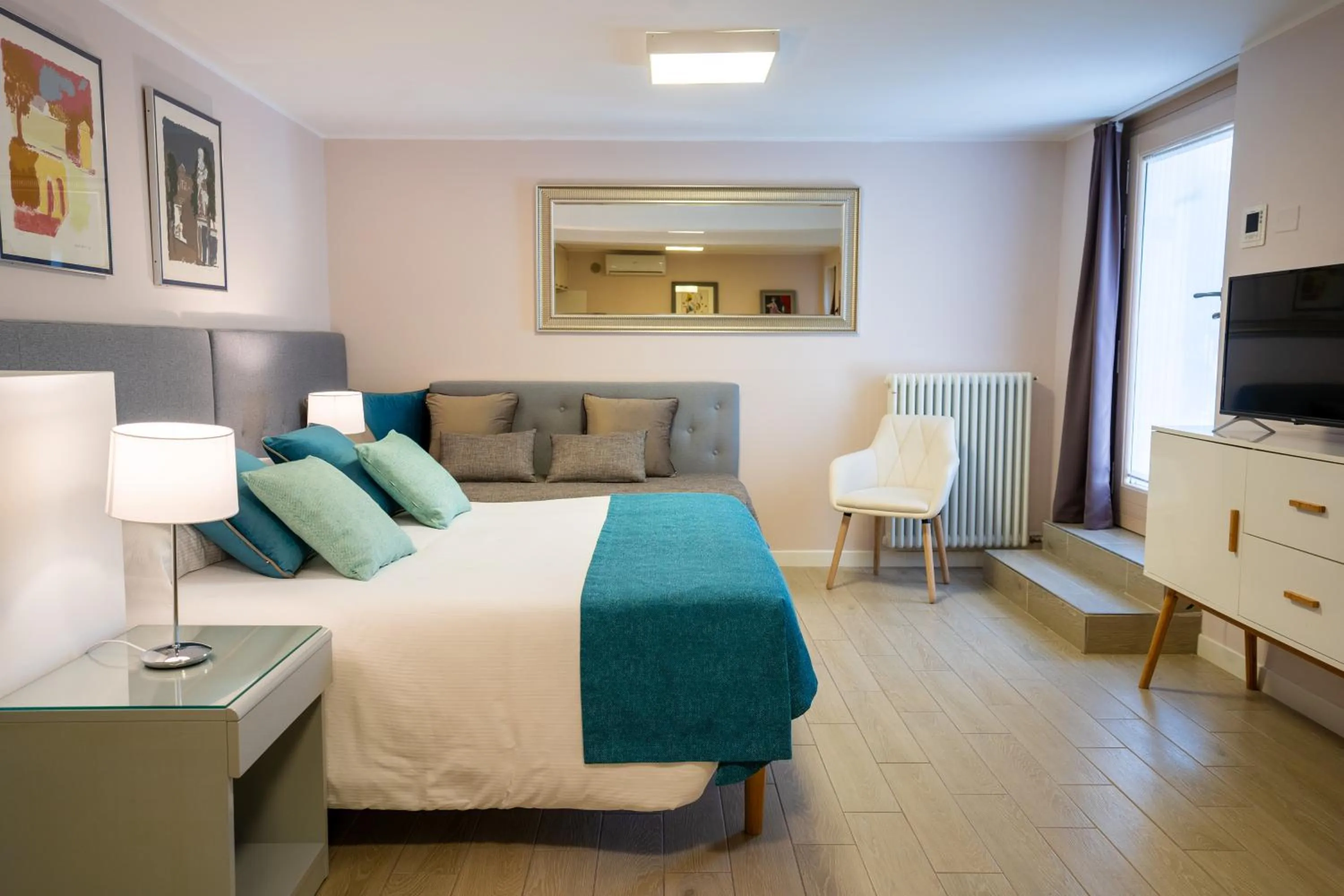 Bed in B&B Villa Rosa