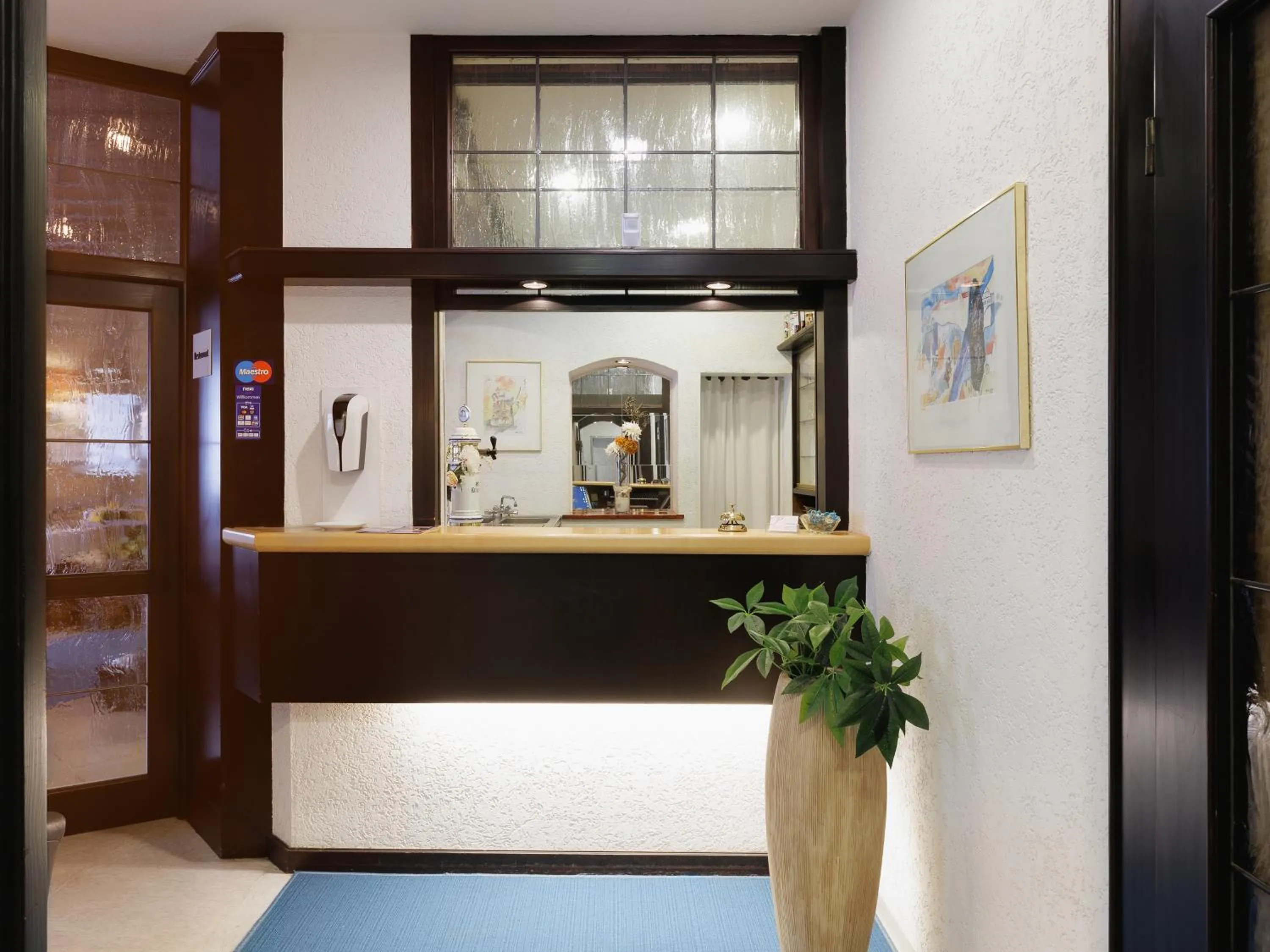 Lobby or reception in Hotel Purucker