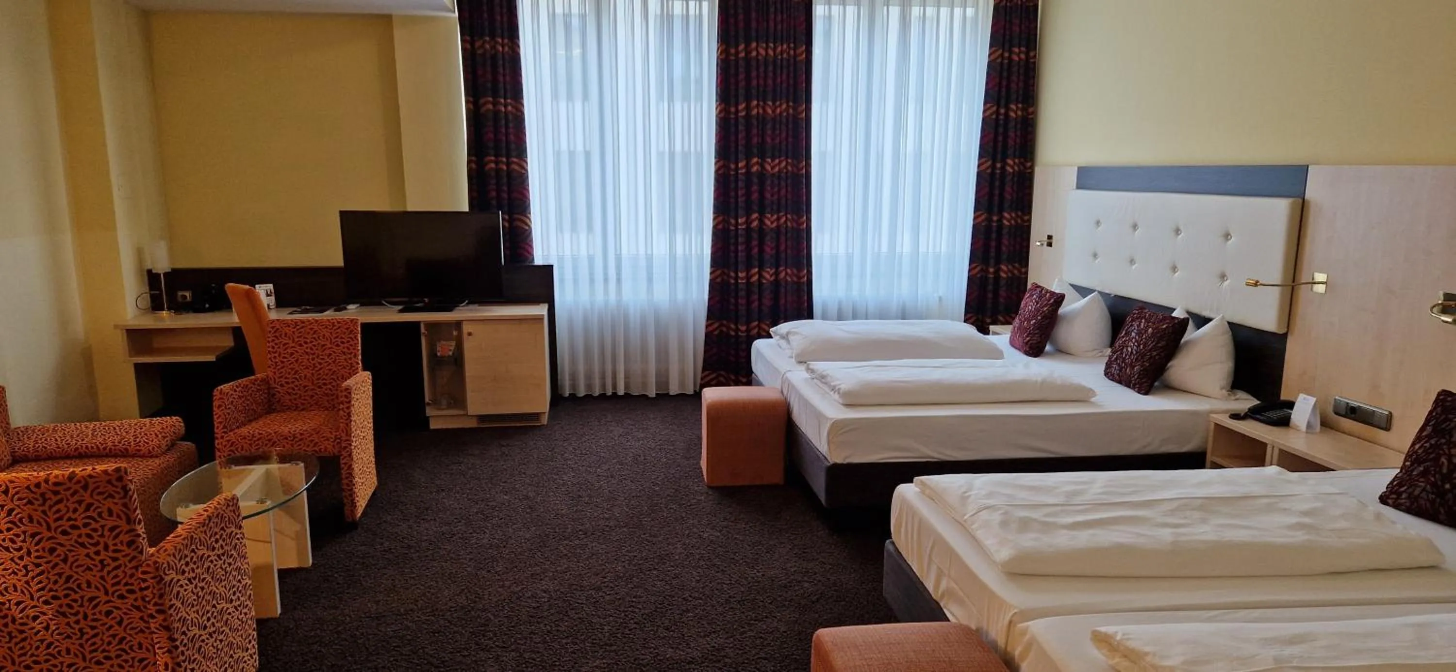 Photo of the whole room, Bed in Best Western Hotel Augusta