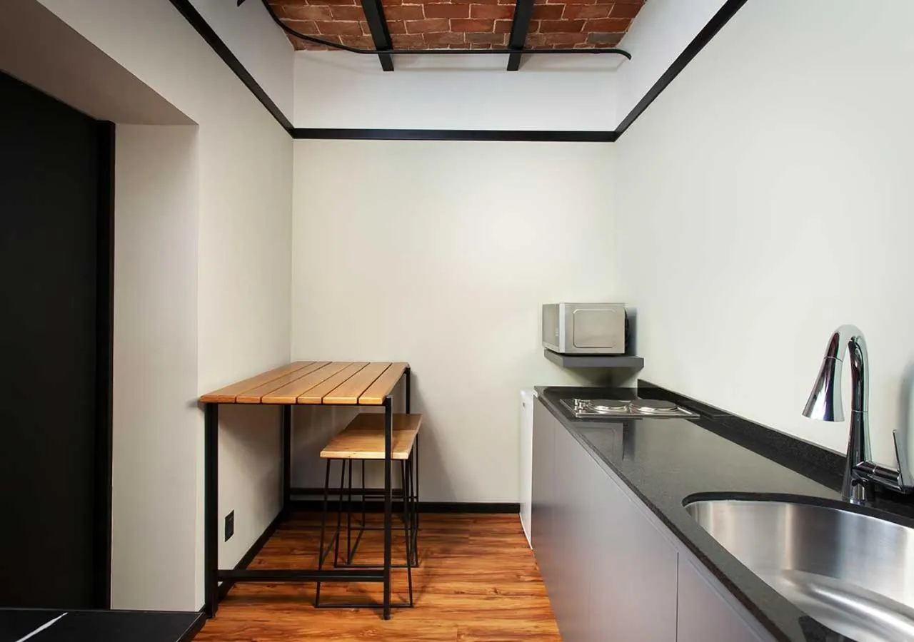 Kitchen or kitchenette in Hotel MX más centro CDMX, Trademark Collection by Wyndham