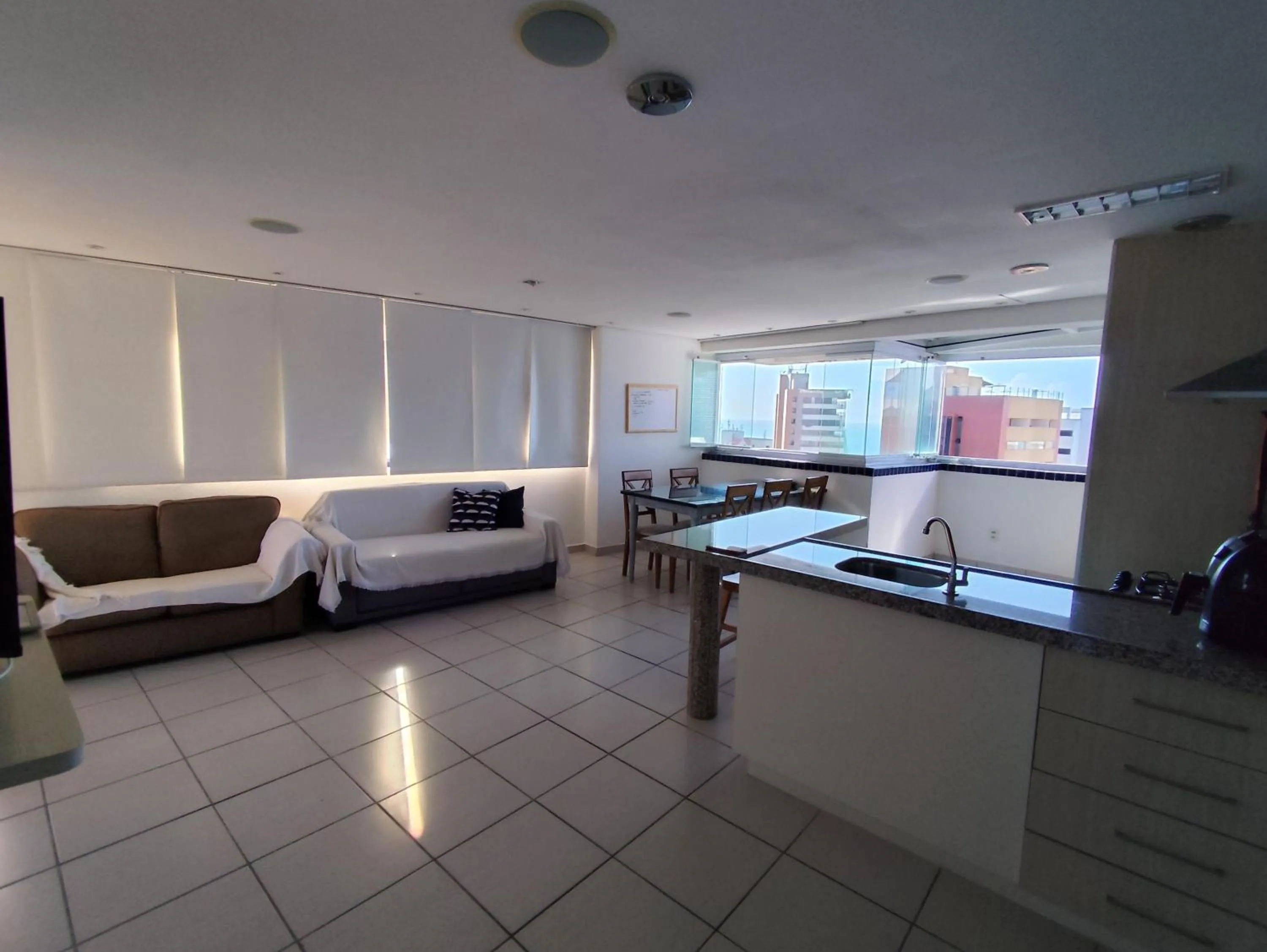 Kitchen or kitchenette in VIP Beira Mar Residence