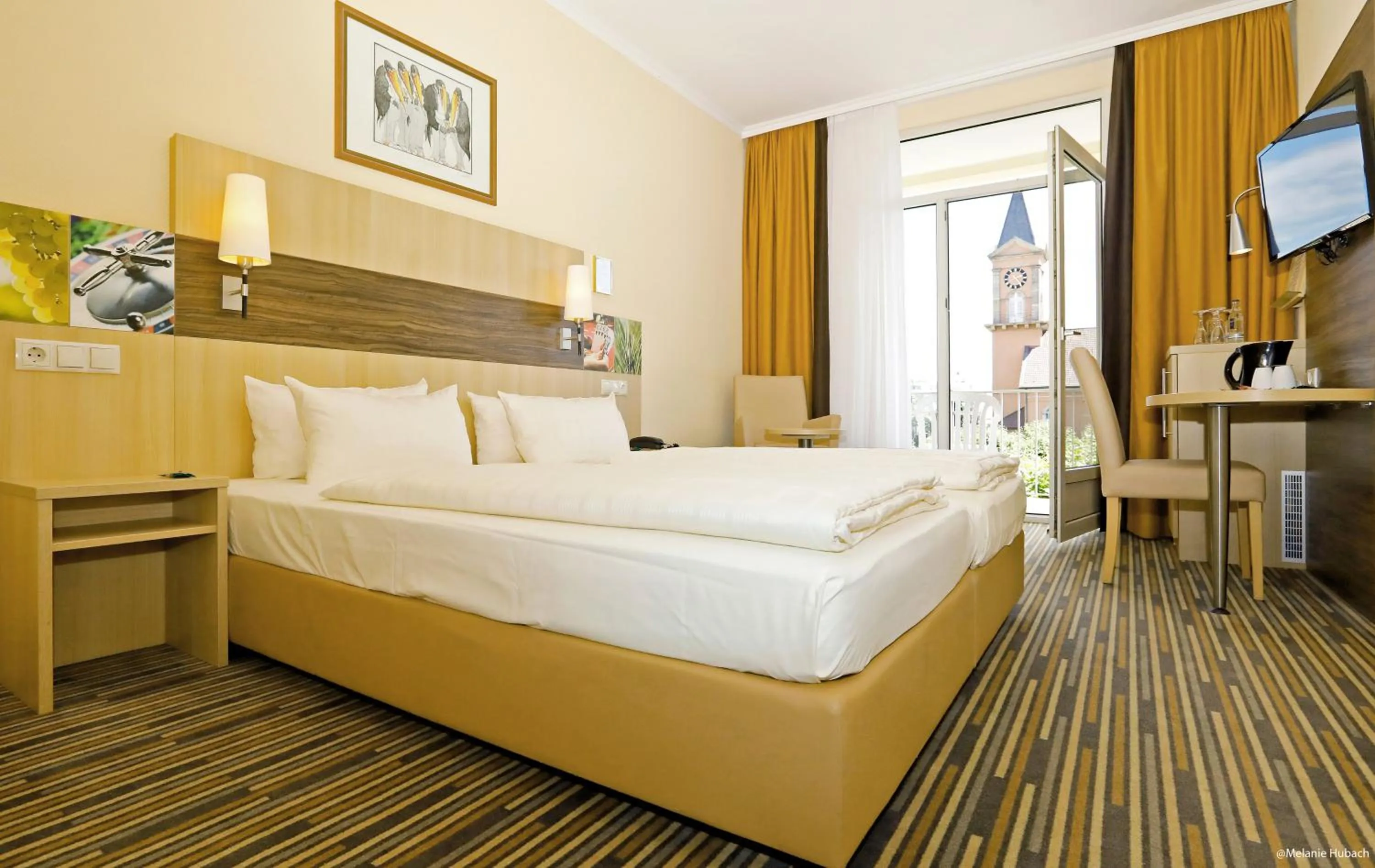 Bed in Kurpark-Hotel