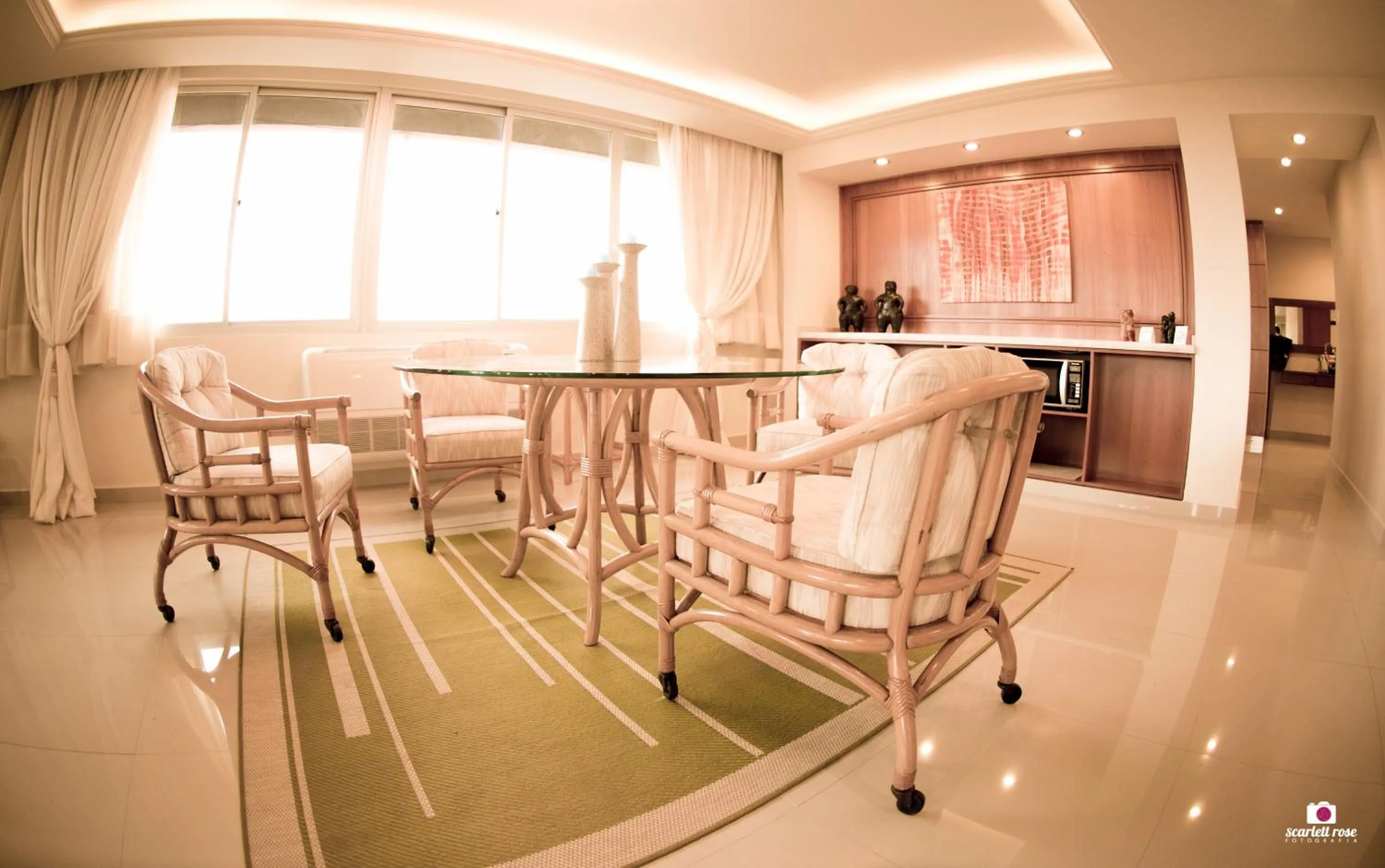 Dining area in Convair Hotel