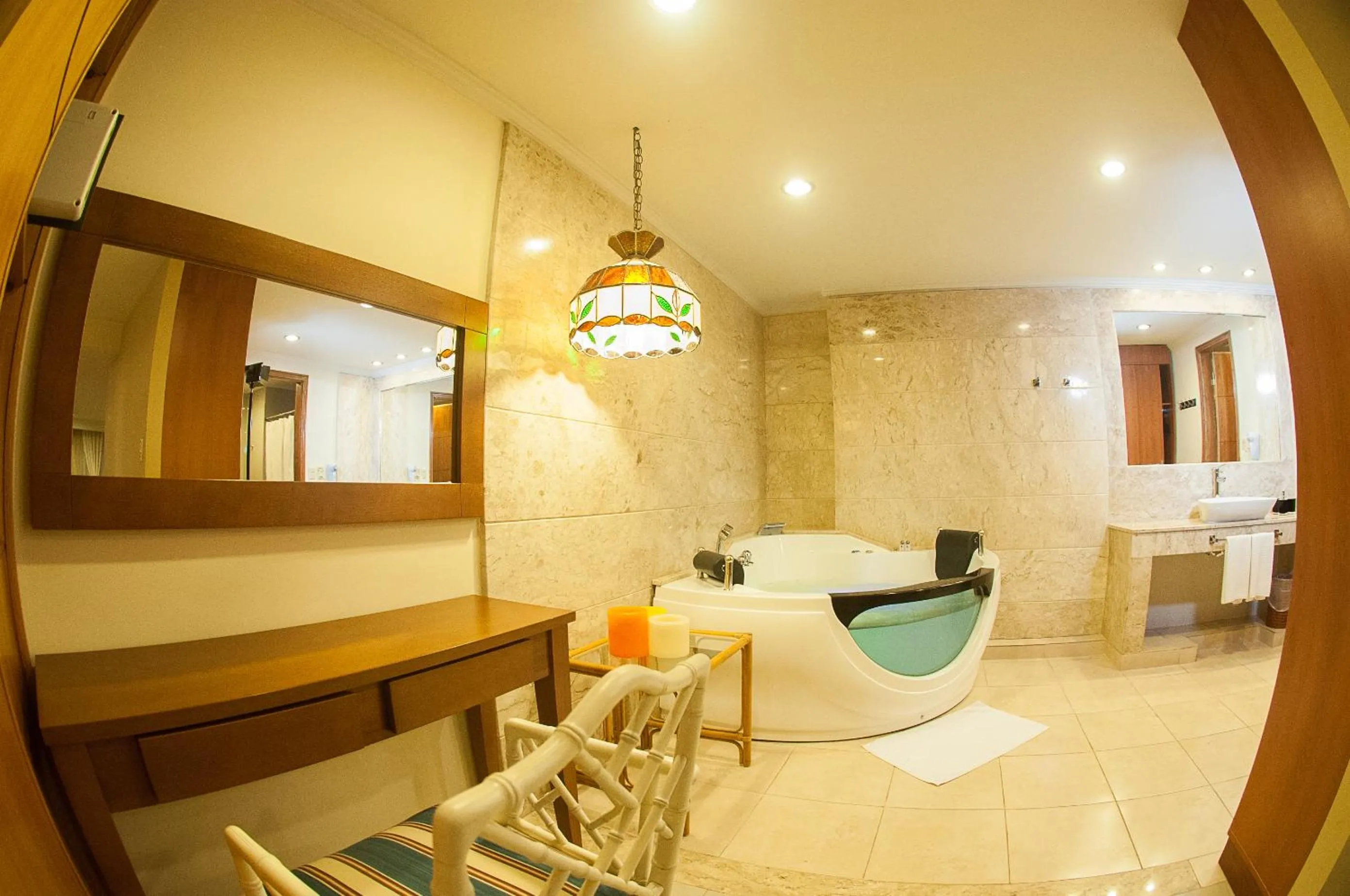 Decorative detail in Convair Hotel