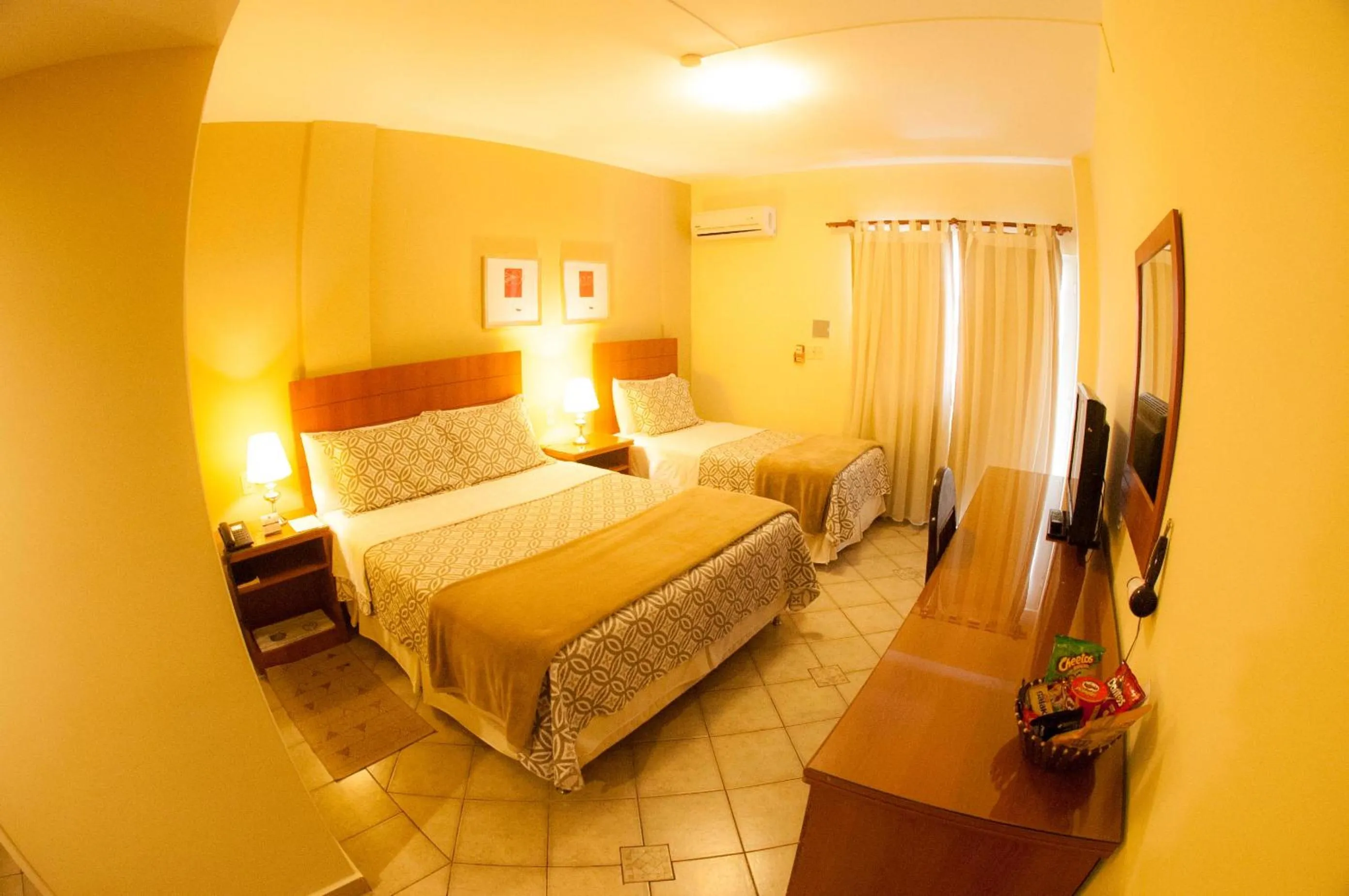 Decorative detail, Bed in Convair Hotel