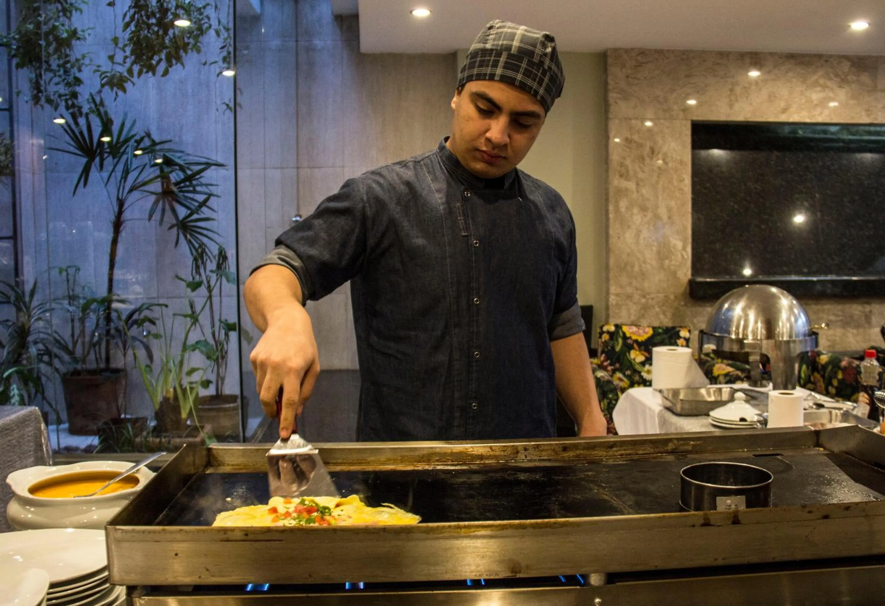 Continental breakfast in Convair Hotel