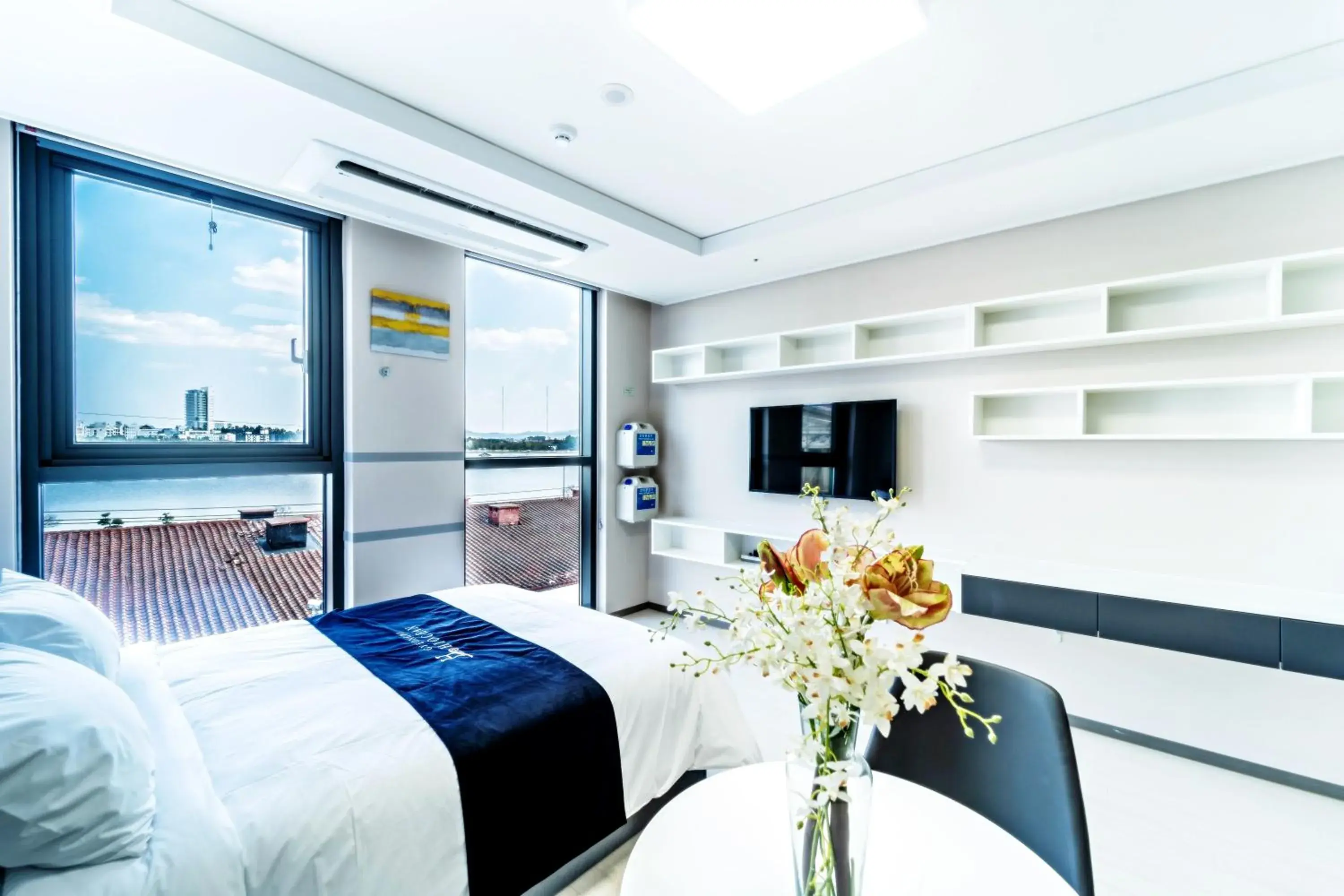 Bed in Hi Ocean Gyeongpo Bed in Hi Ocean Gyeongpo