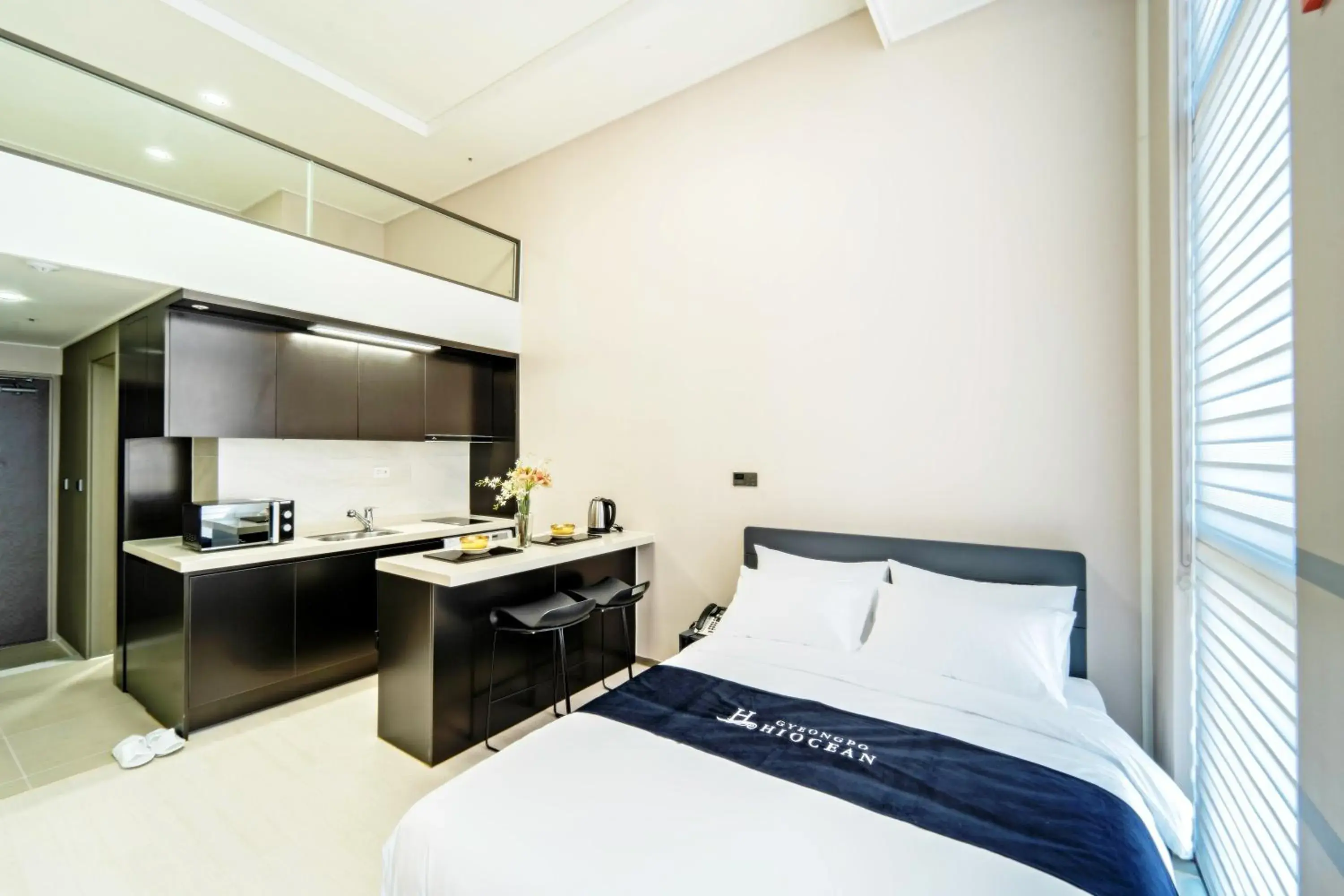 Bed in Hi Ocean Gyeongpo Bed in Hi Ocean Gyeongpo