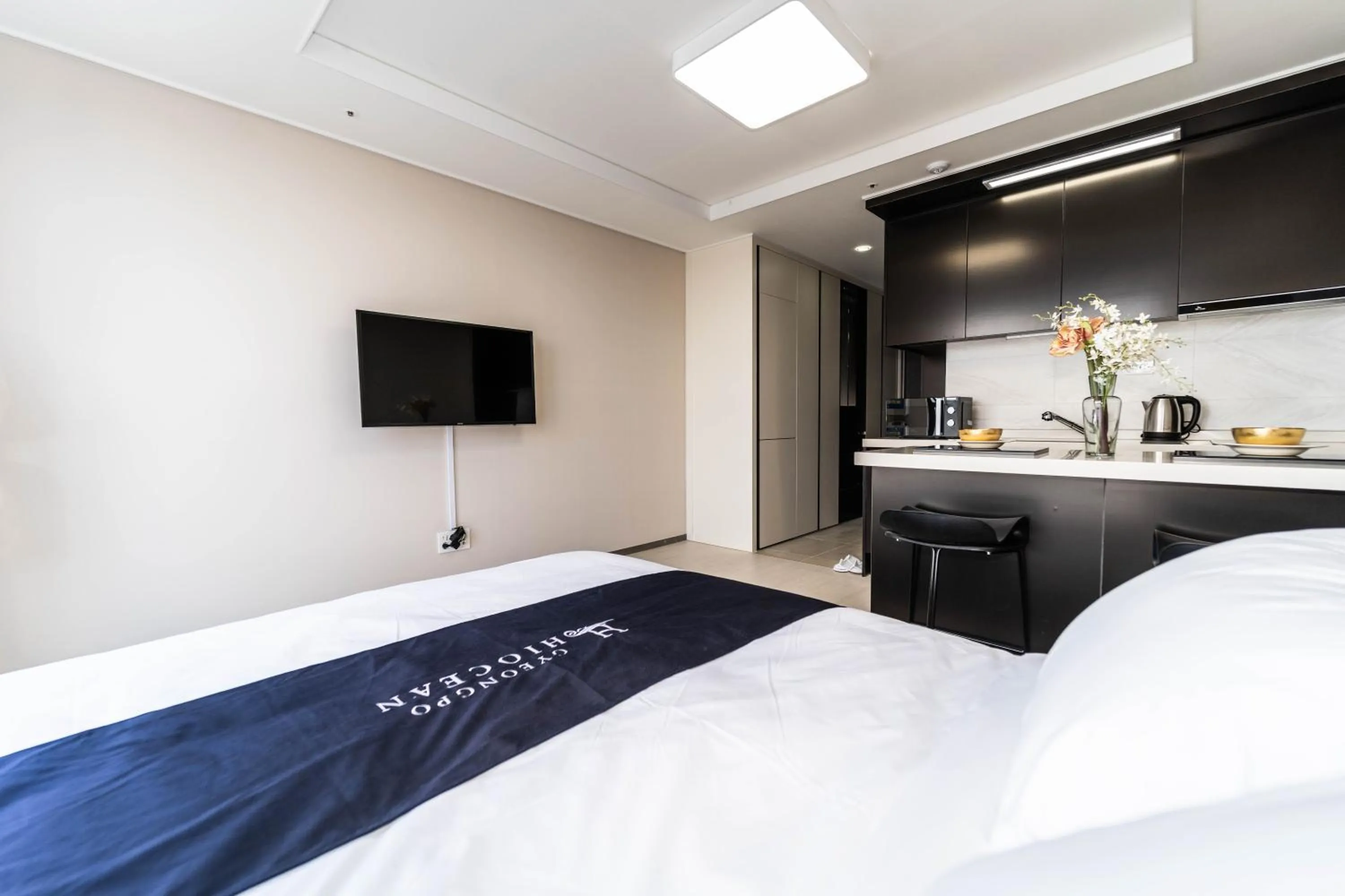 Bed in Hi Ocean Gyeongpo