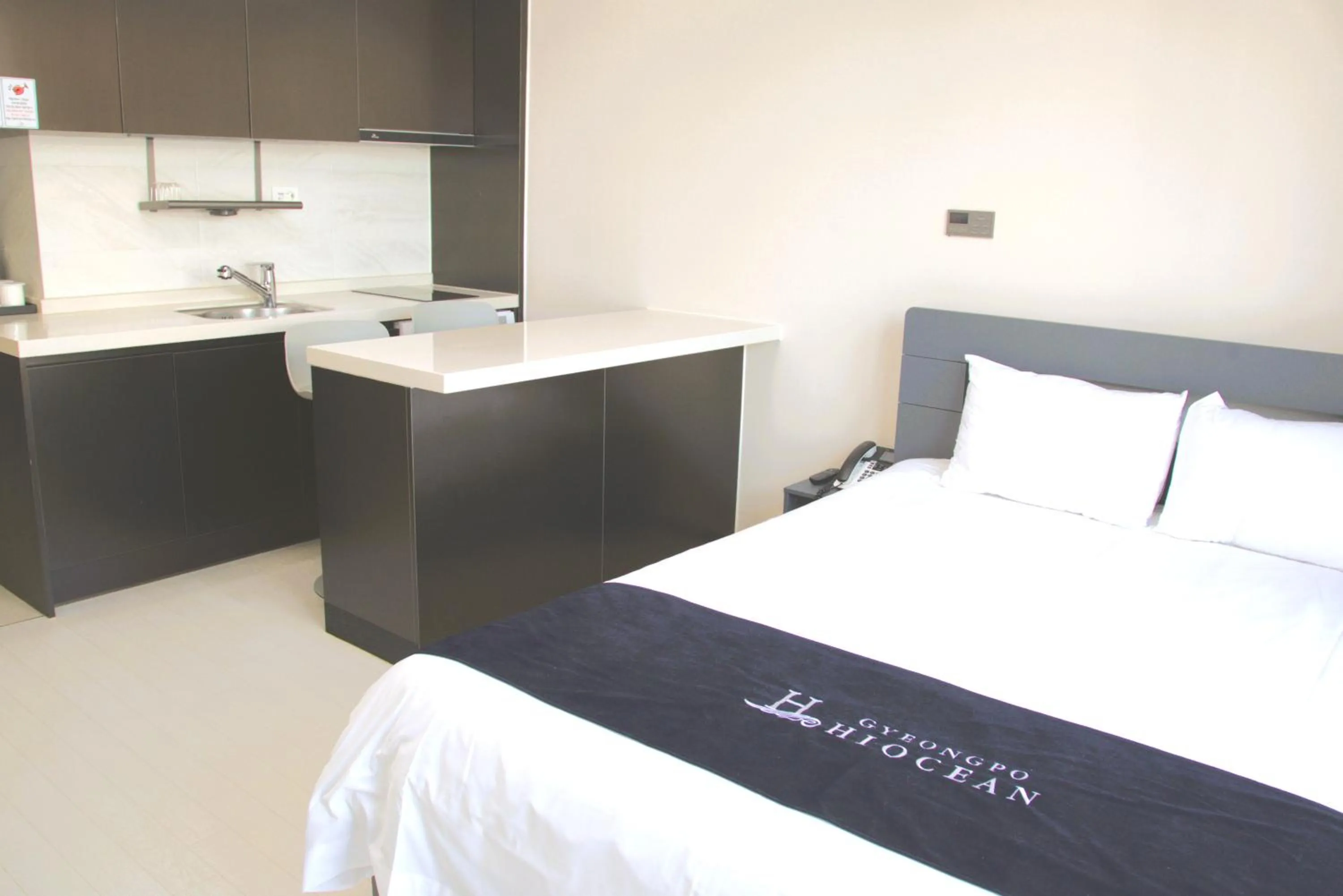 Bed in Hi Ocean Gyeongpo