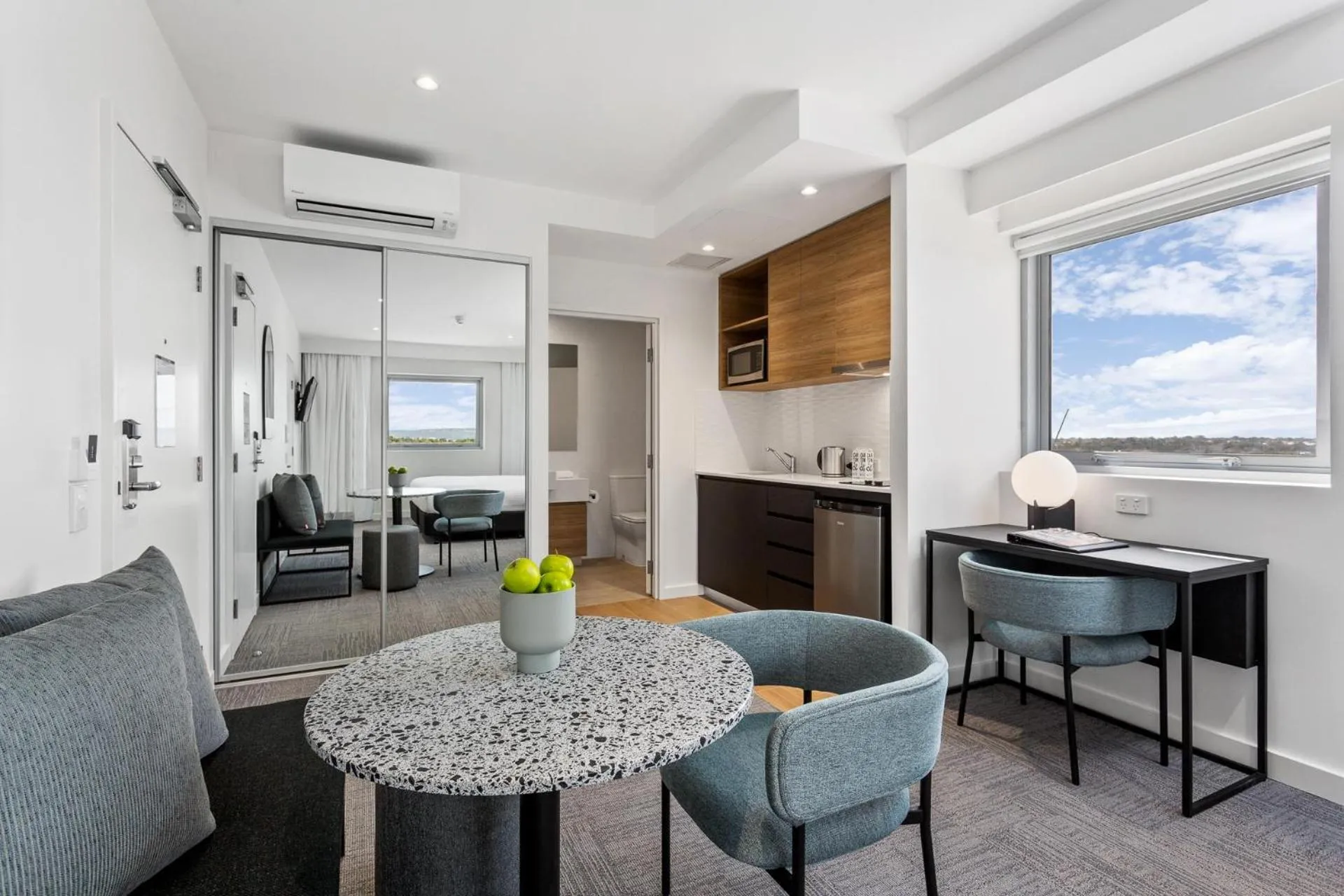 Seating area in Quest Perth Ascot