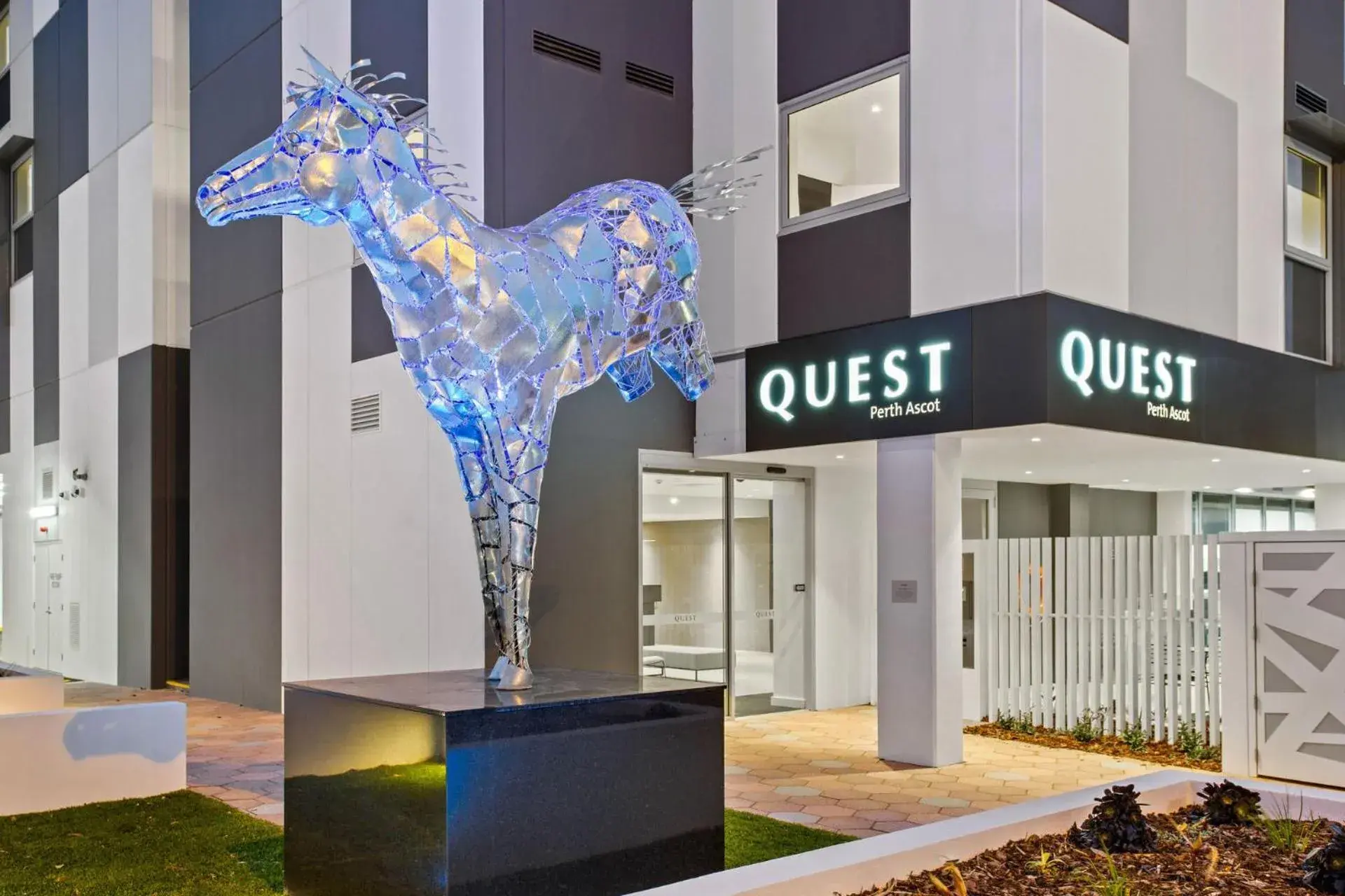 Facade/entrance in Quest Perth Ascot Facade/entrance in Quest Perth Ascot