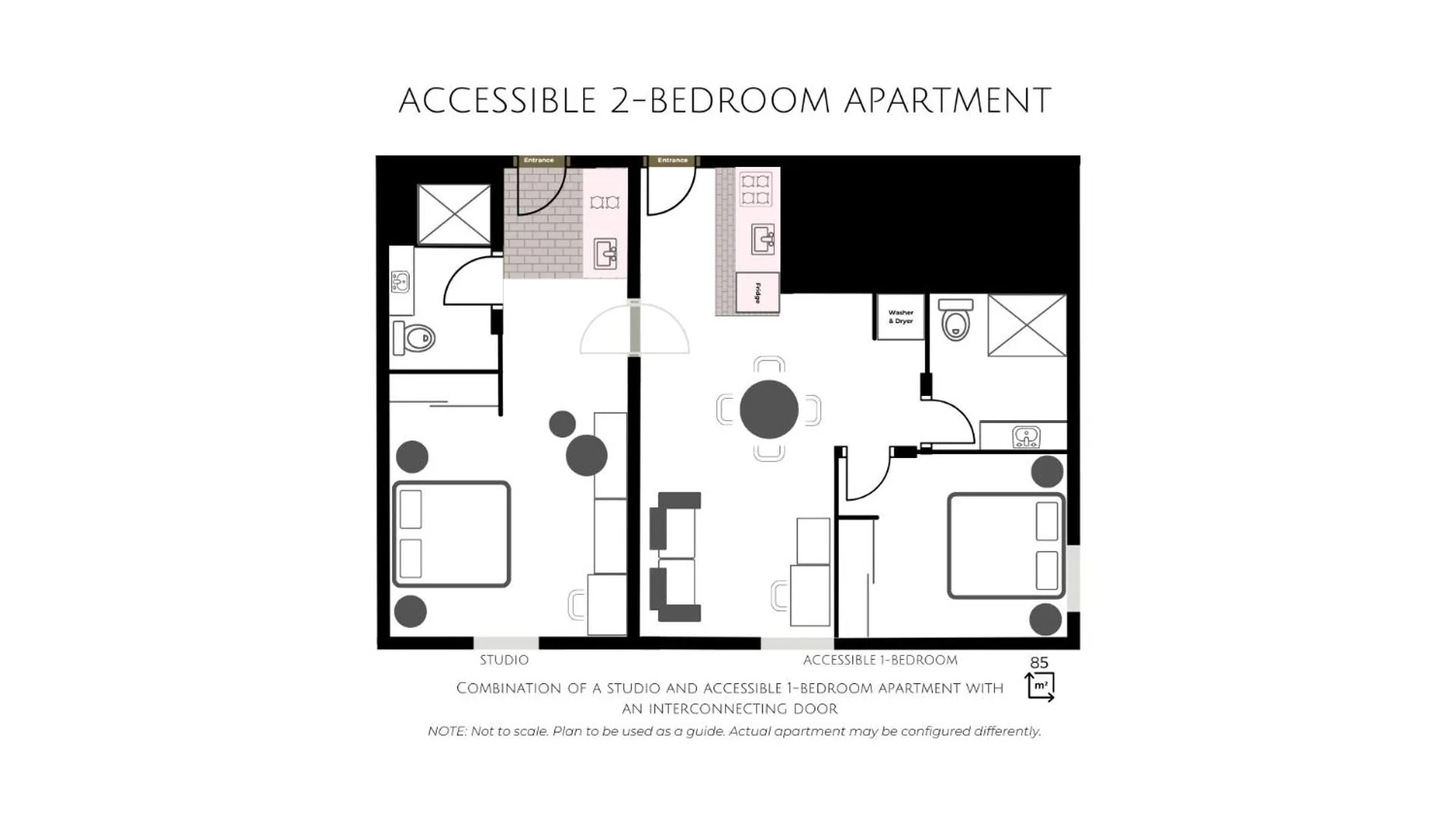 Floor plan in Quest Perth Ascot
