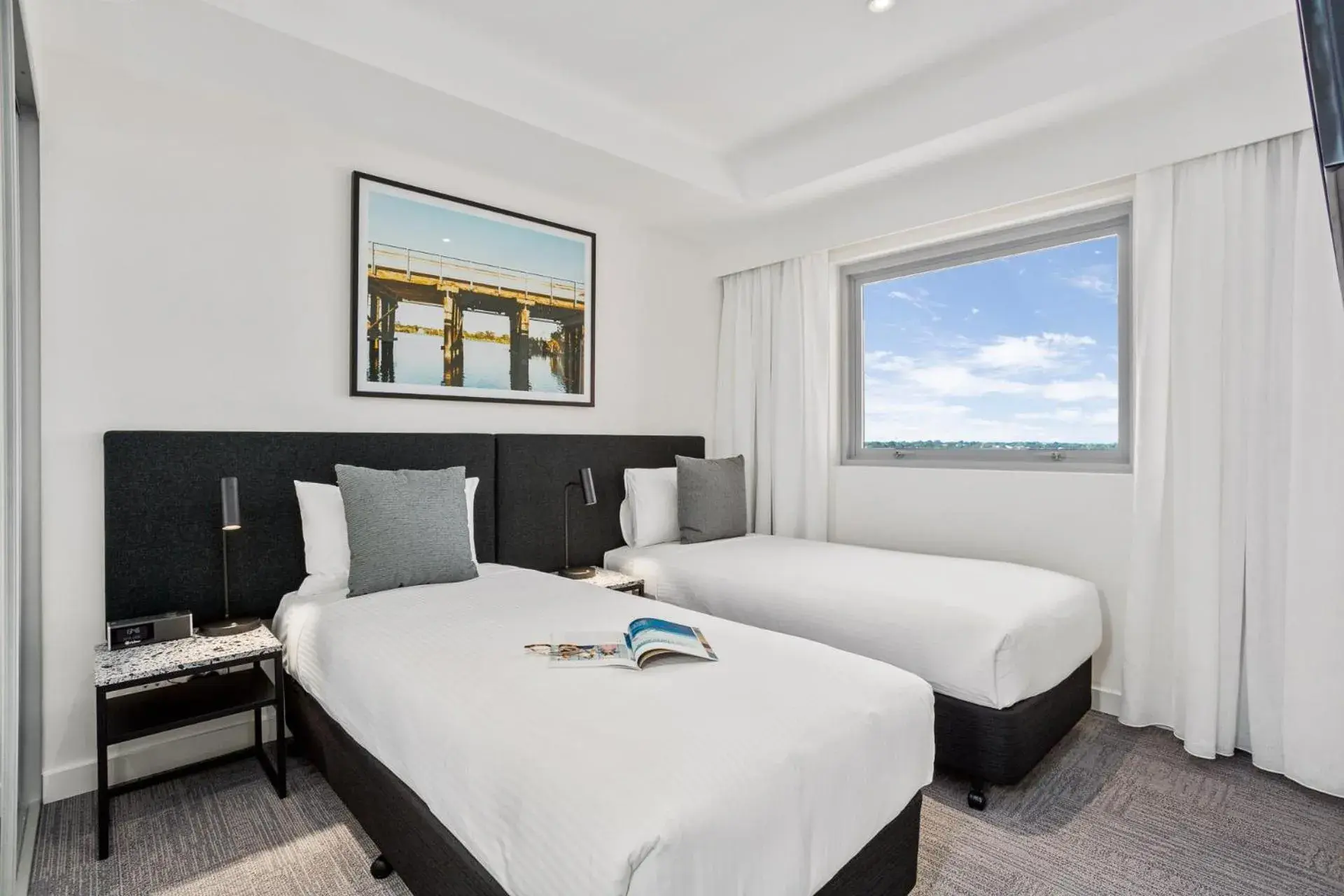 Bed in Quest Perth Ascot Bed in Quest Perth Ascot