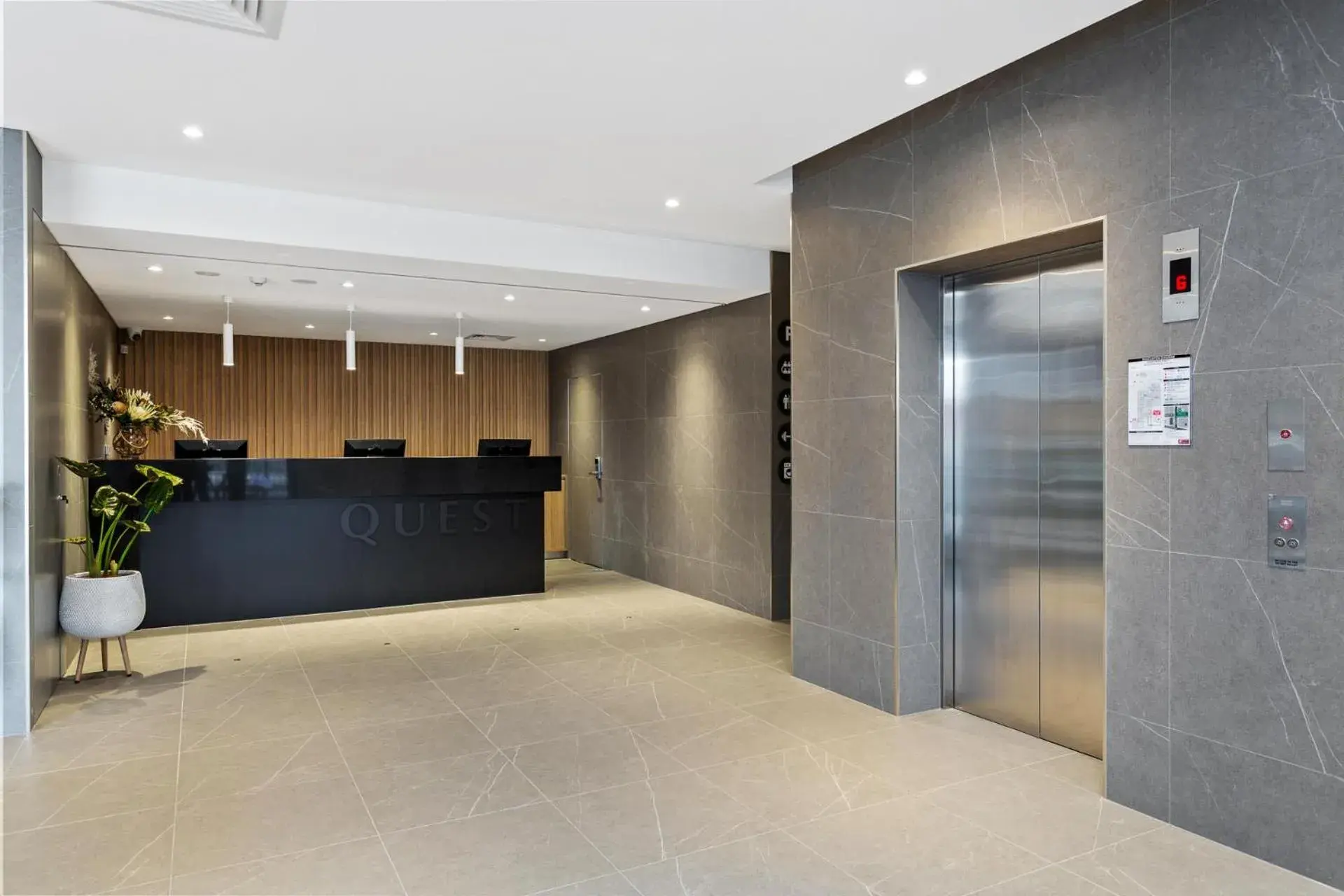 Lobby or reception in Quest Perth Ascot Lobby or reception in Quest Perth Ascot
