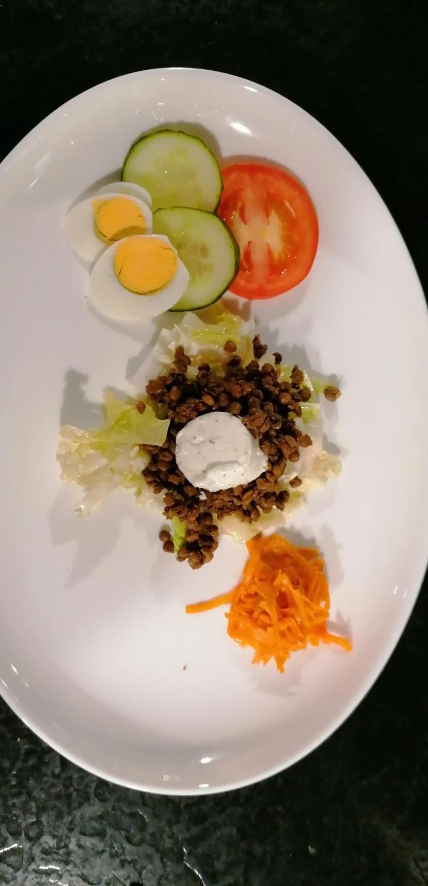 Food in Adler Gaststube Hotel Biergarten