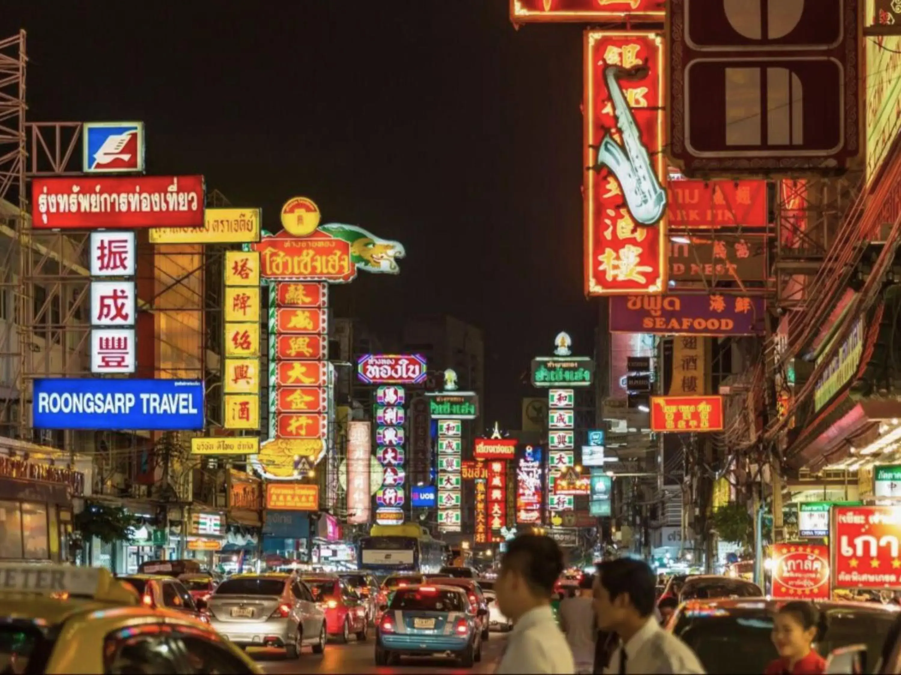 City view in 56 Surawong Hotel Bangkok City view in 56 Surawong Hotel Bangkok