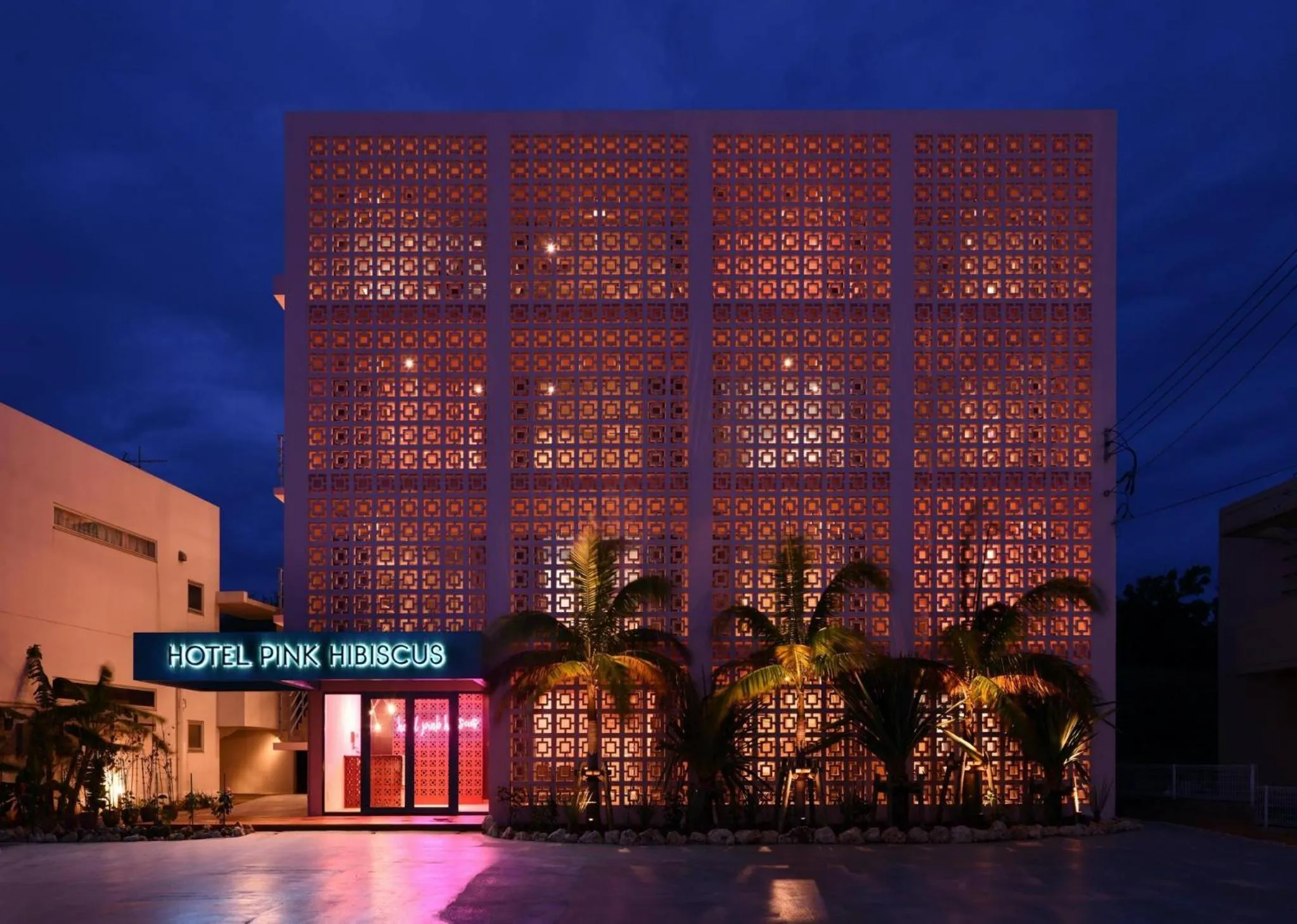 Property building in HOTEL PINK HIBISCUS