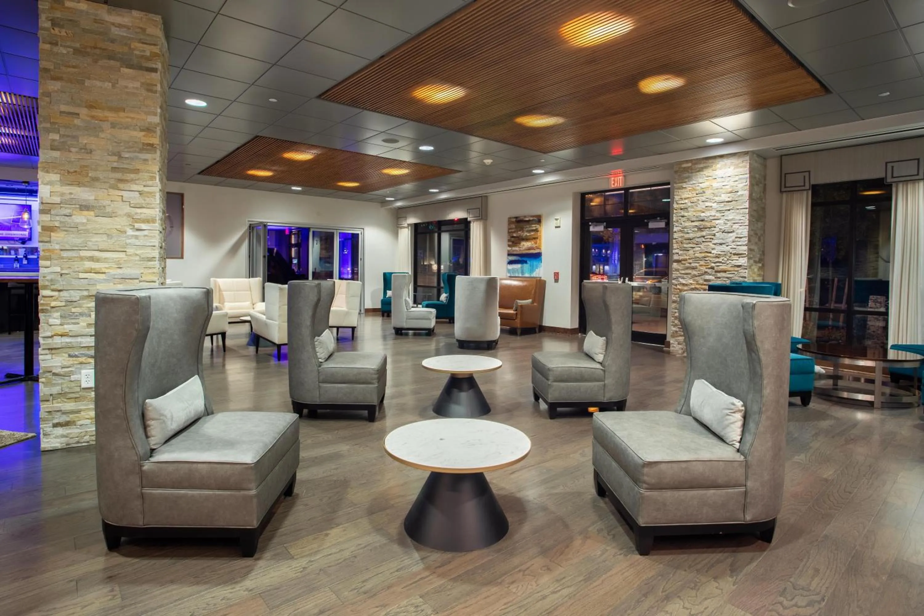 Lobby or reception in The Mosey Buffalo Williamsville Tapestry Collection Hilton