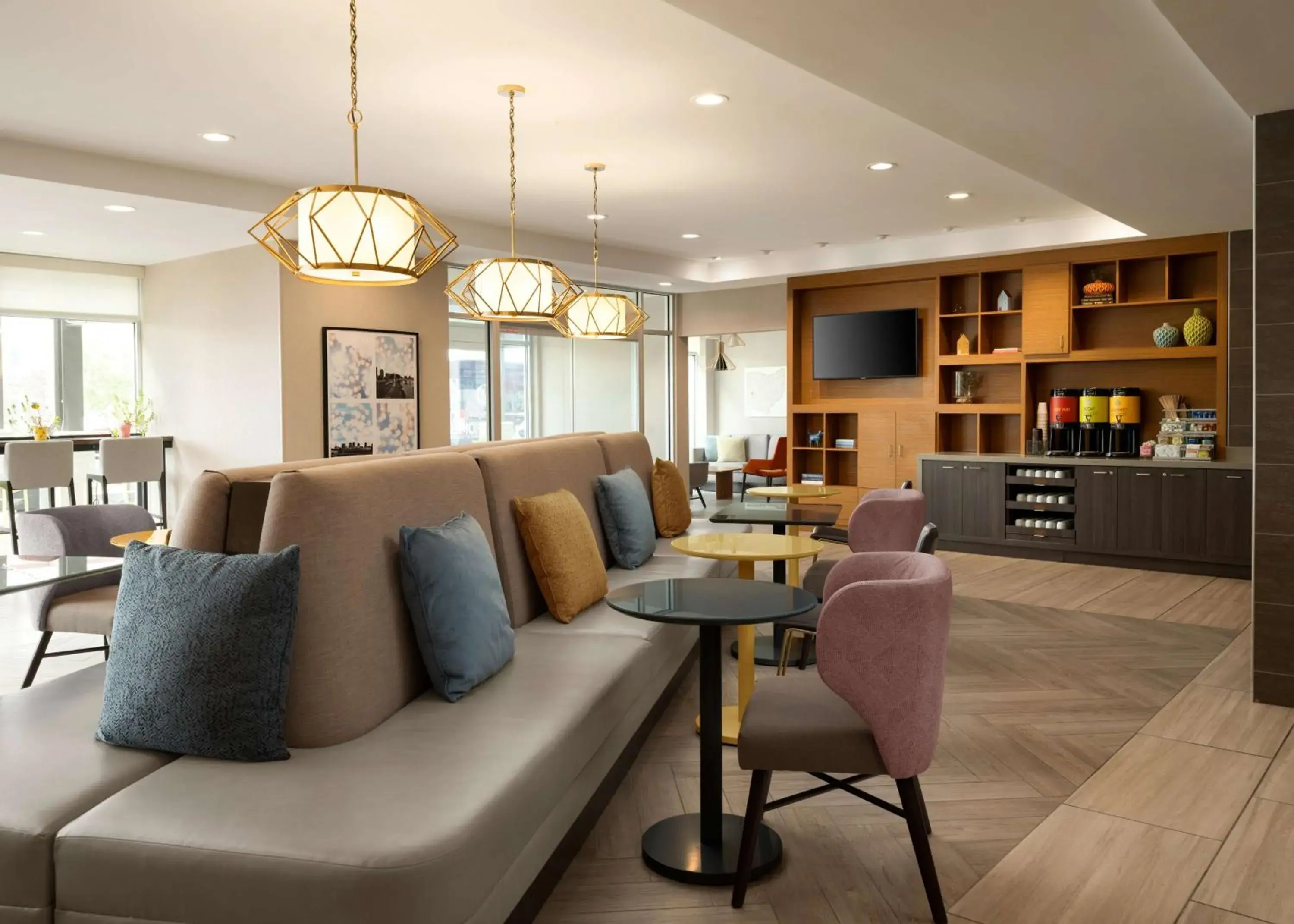 Lobby or reception in Home2 Suites Troy, OH Lobby or reception in Home2 Suites Troy, OH