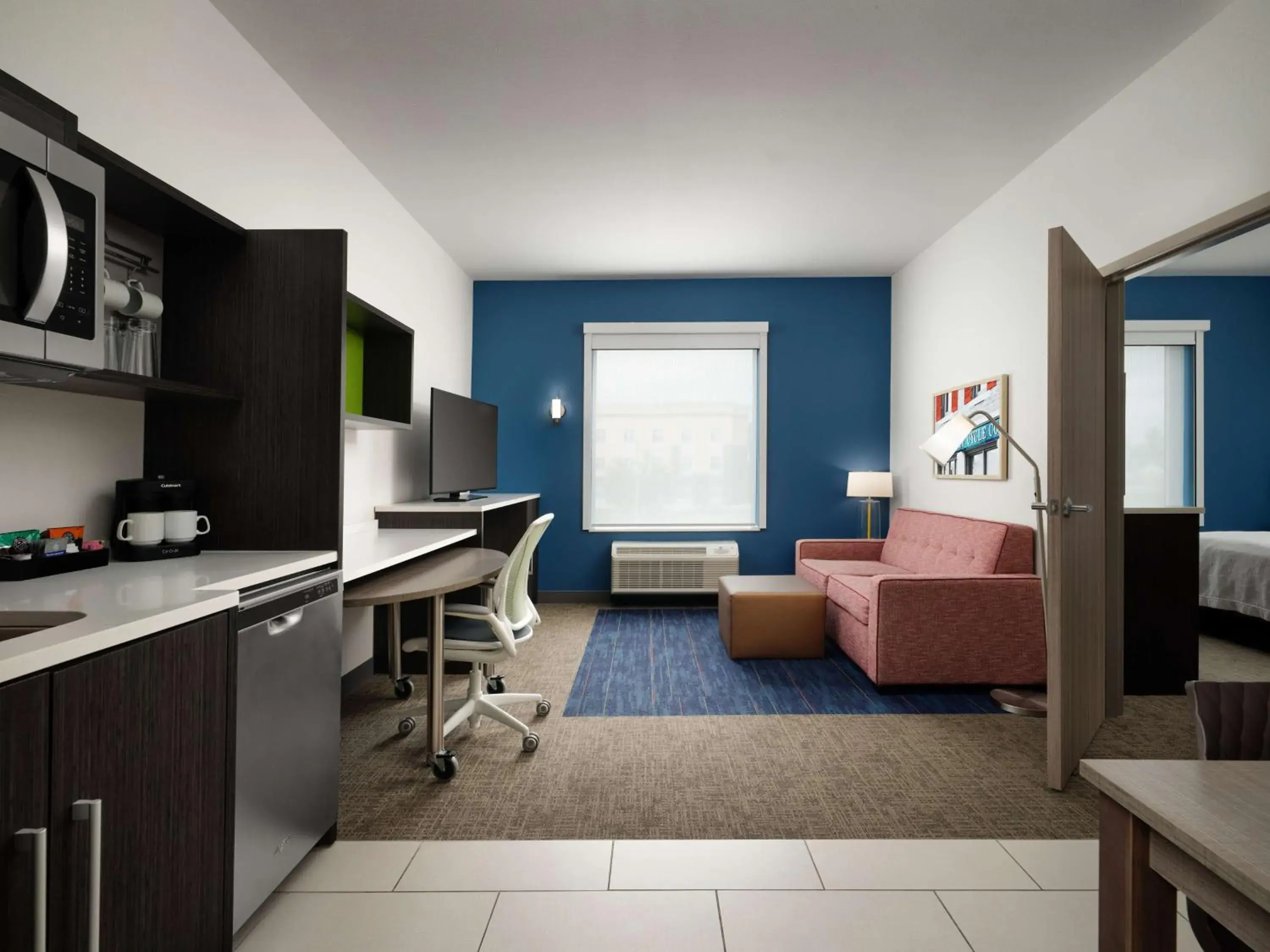 One-Bedroom King Suite - Non-Smoking in Home2 Suites Troy, OH One-Bedroom King Suite - Non-Smoking in Home2 Suites Troy, OH