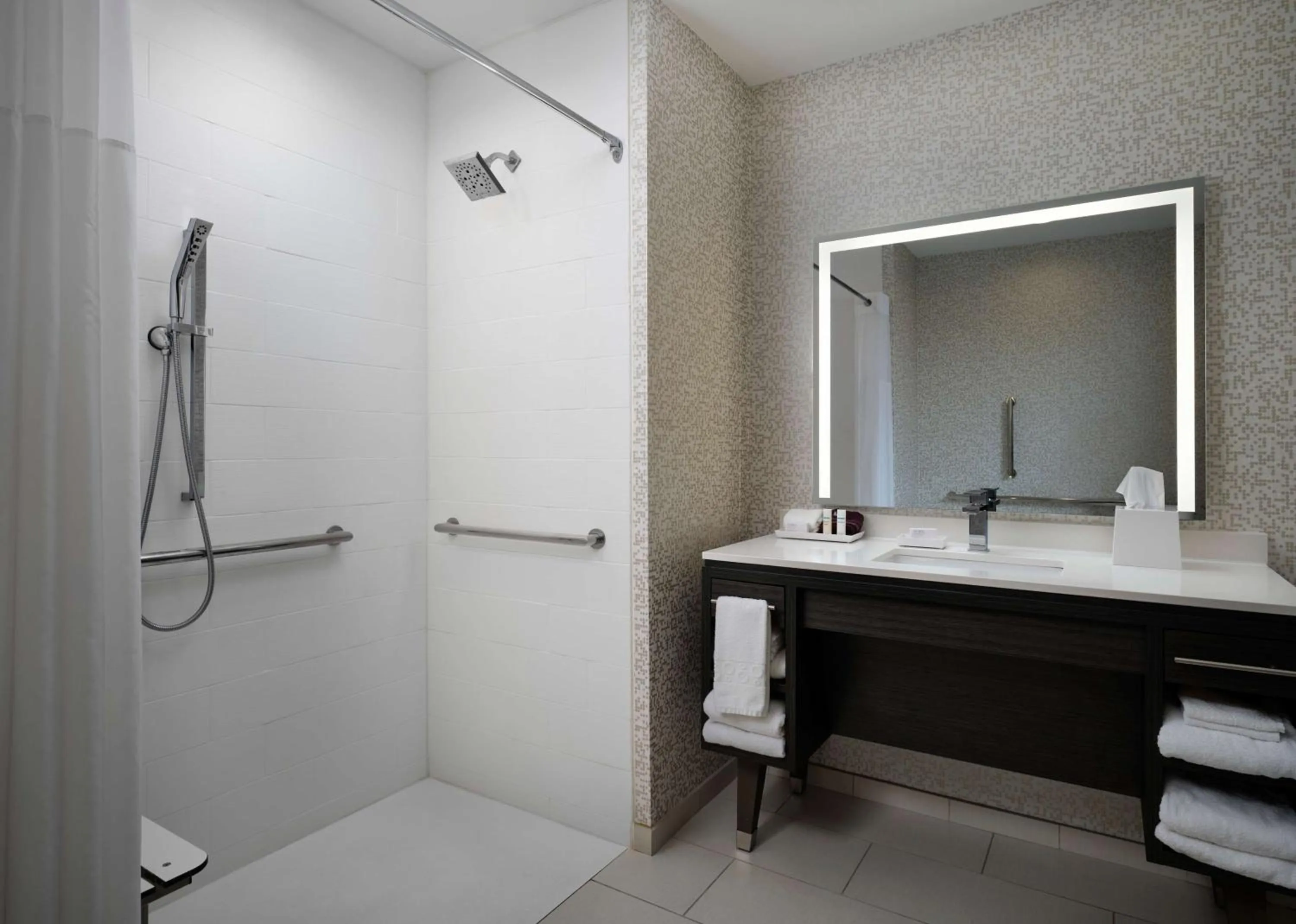 Bathroom in Home2 Suites Troy, OH