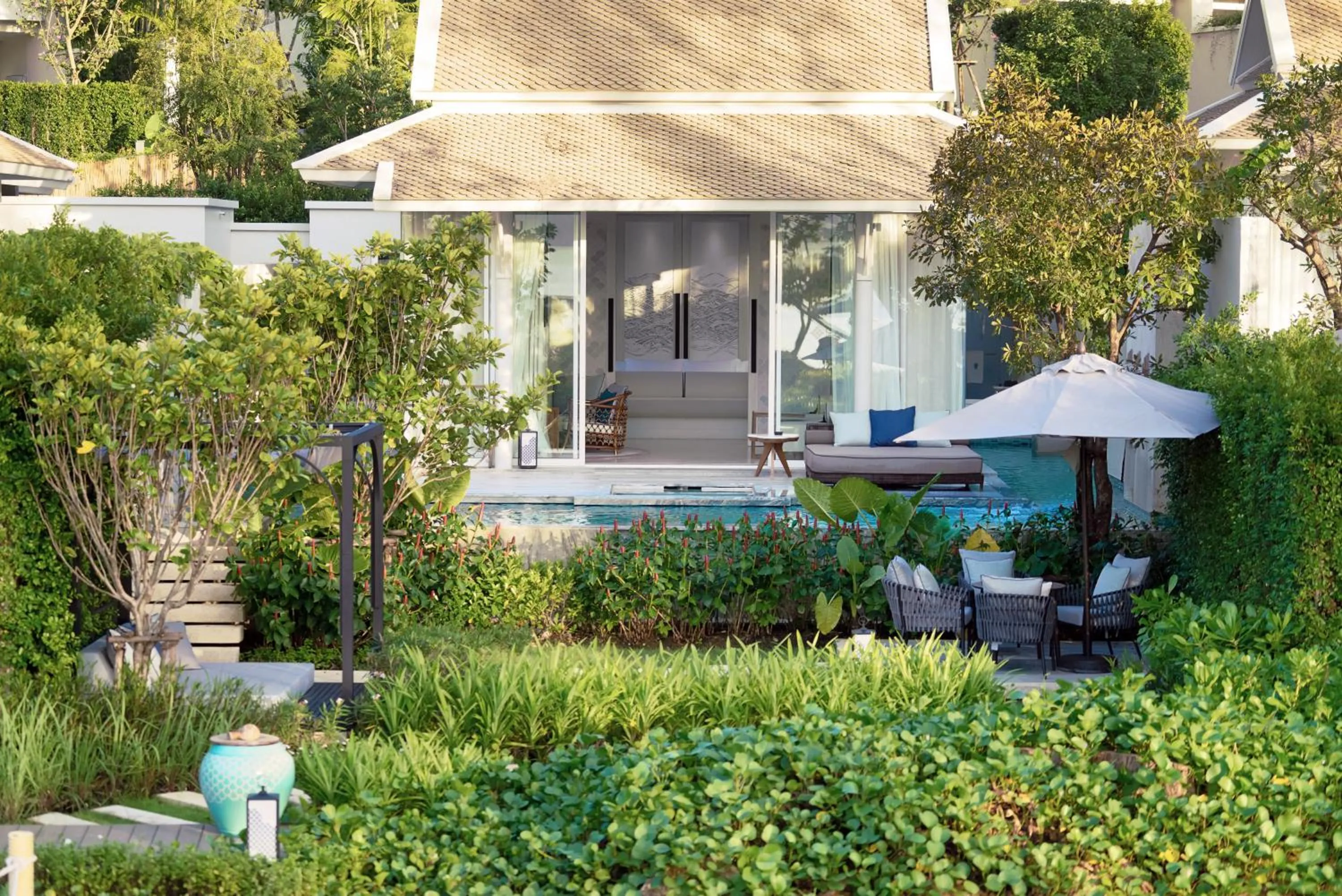 Garden in Banyan Tree Krabi