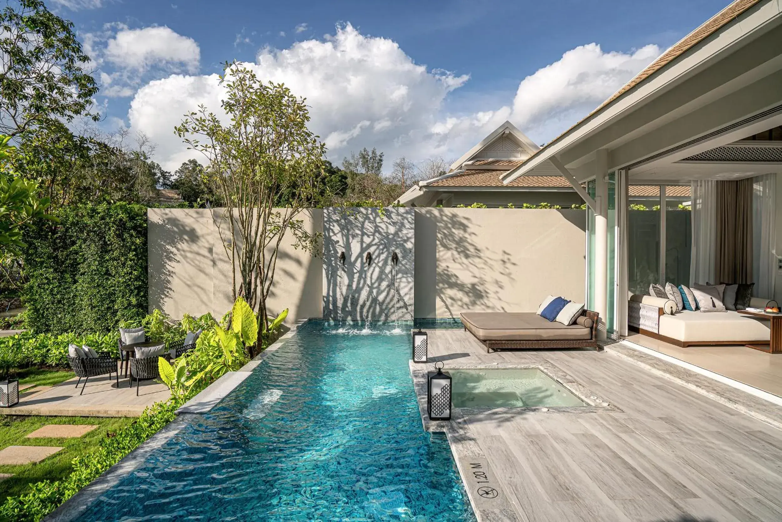 Swimming pool in Banyan Tree Krabi Swimming pool in Banyan Tree Krabi